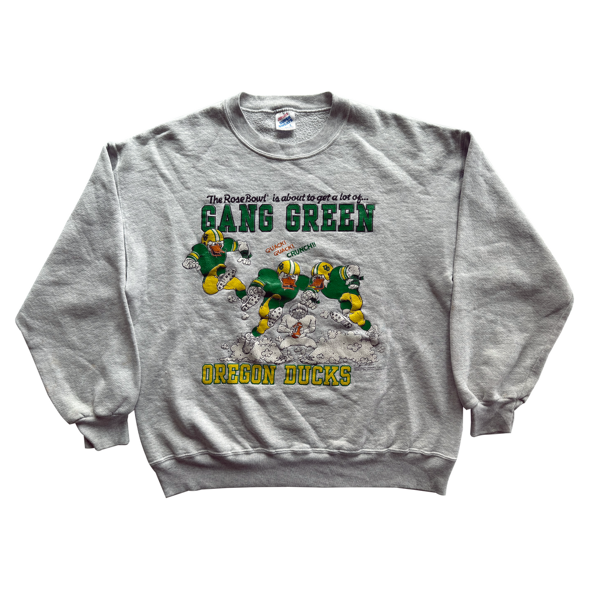Vintage 1995 Rose Bowl Oregon Ducks Penn State Sweatshirt