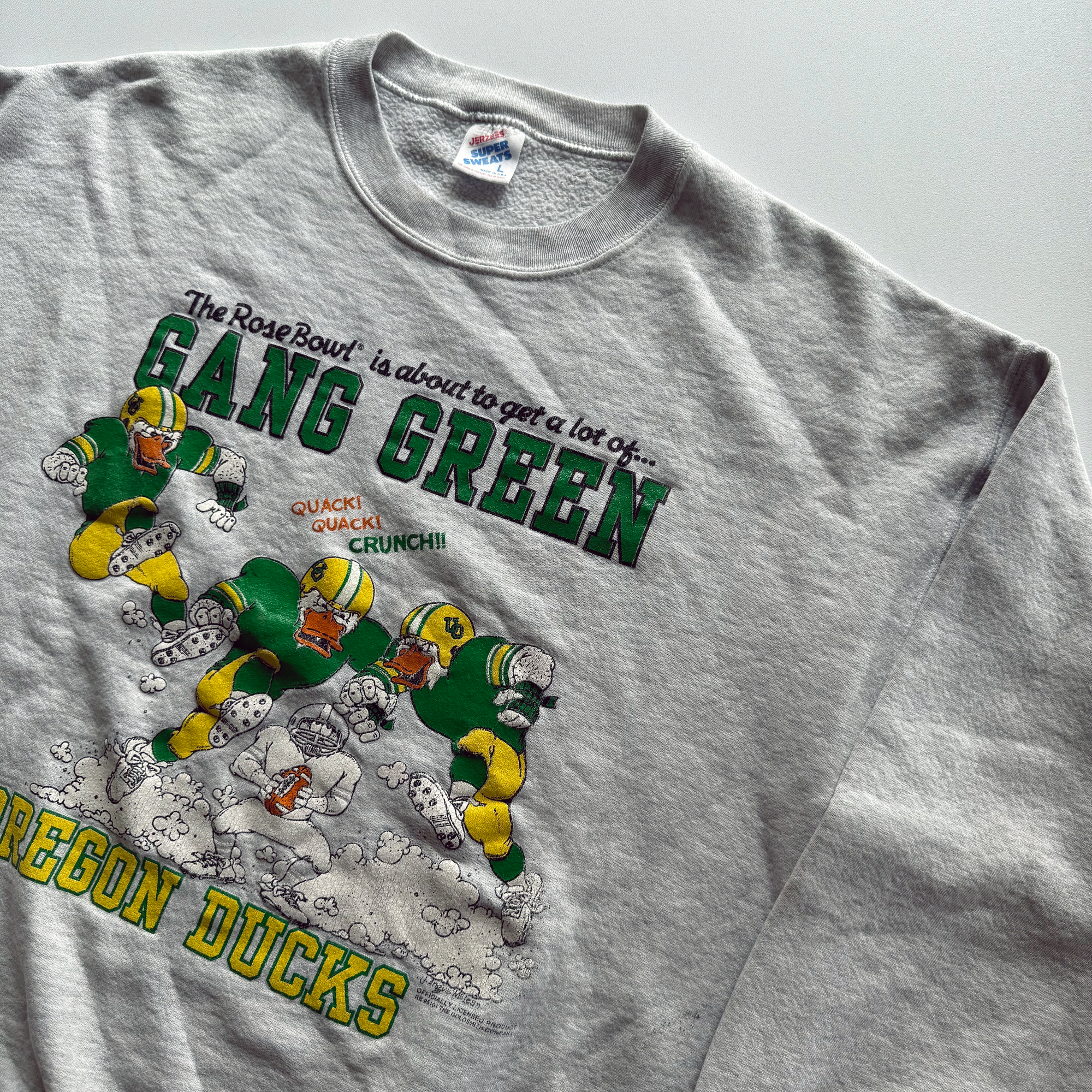 Vintage 1995 Rose Bowl Oregon Ducks Penn State Sweatshirt