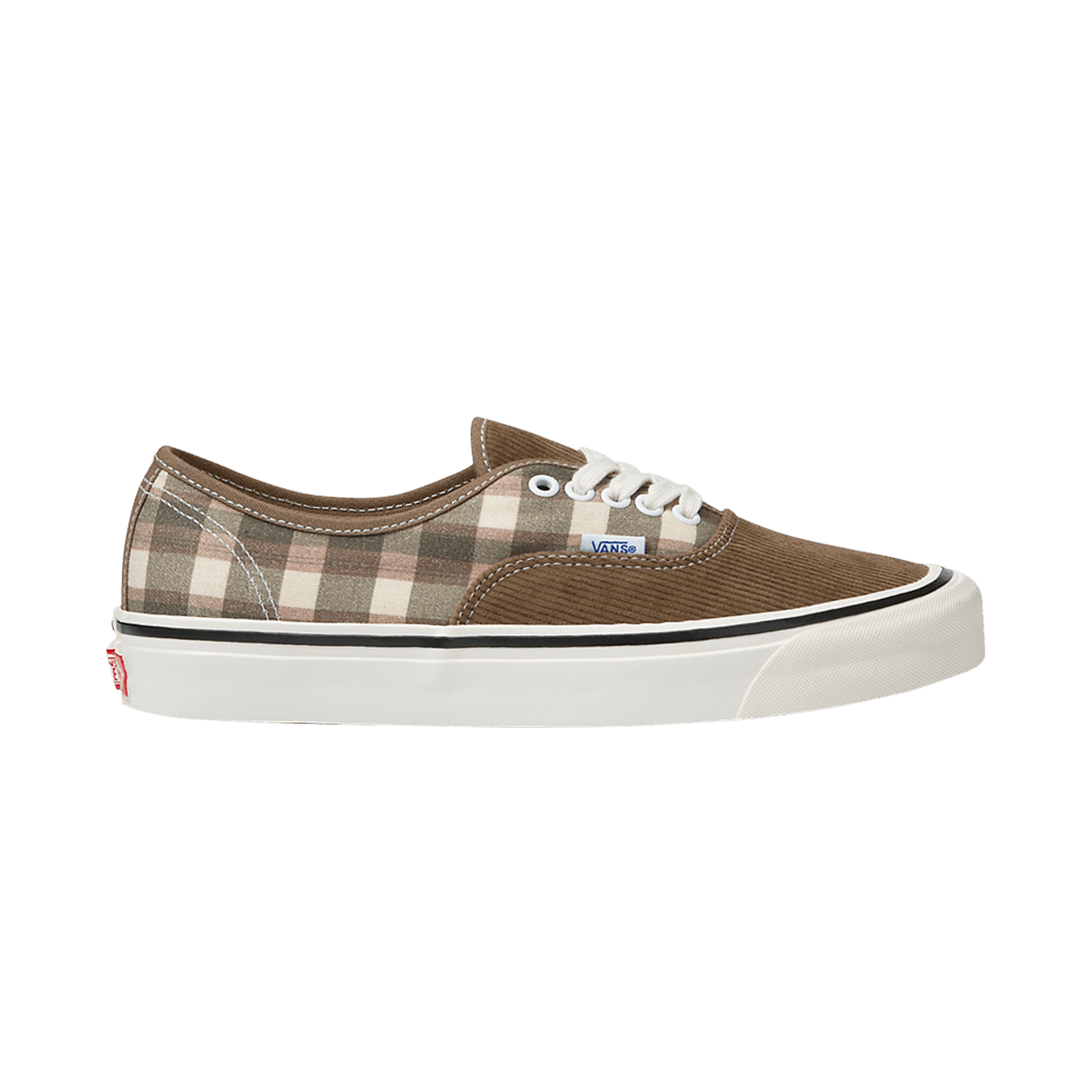 Vans Authentic 44 DX 'Anaheim Factory - Cord Plaid Walnut' (Size 9 or 9.5)