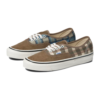 Vans Authentic 44 DX 'Anaheim Factory - Cord Plaid Walnut' (Size 9.5)