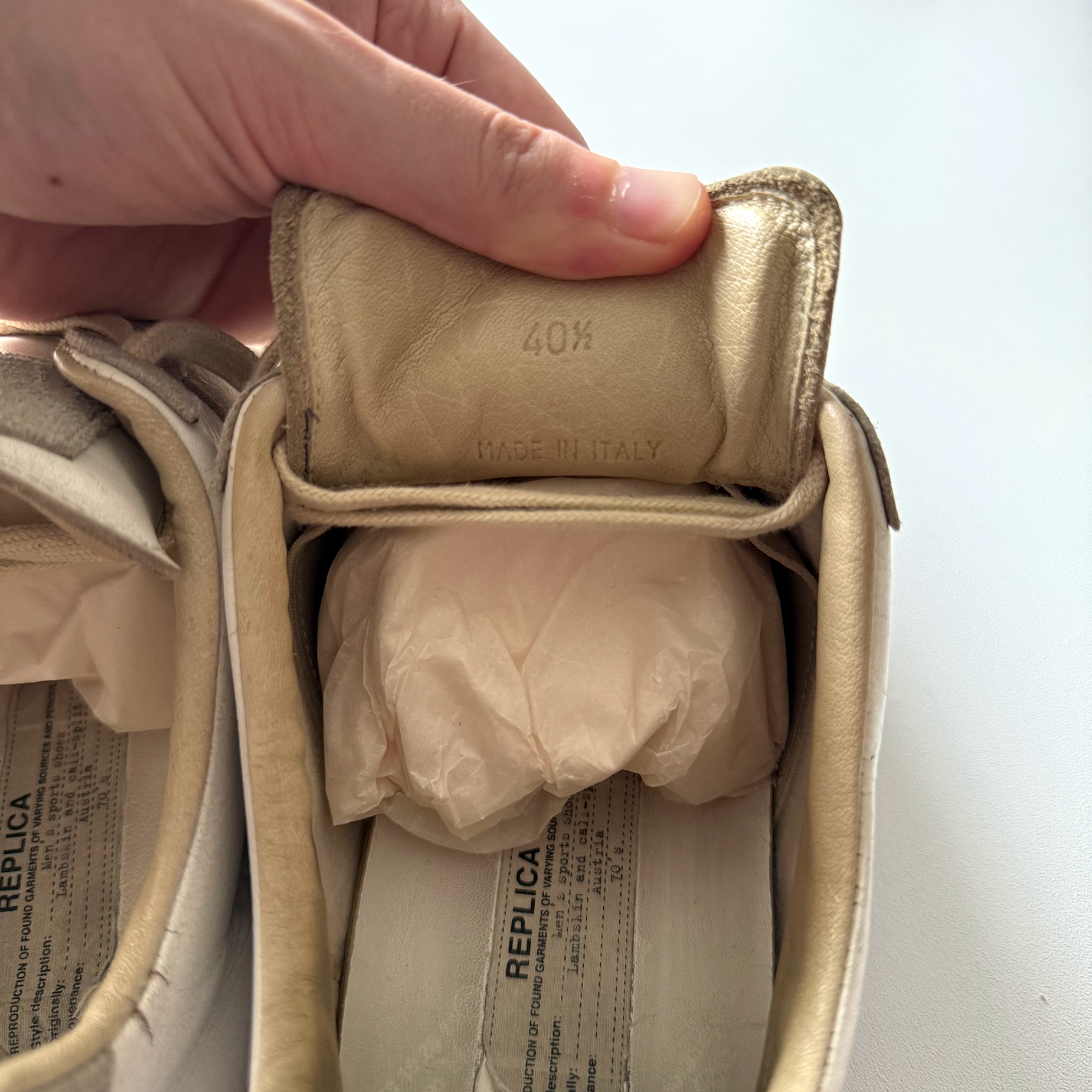 Maison Margiela GATs (EU 40.5)