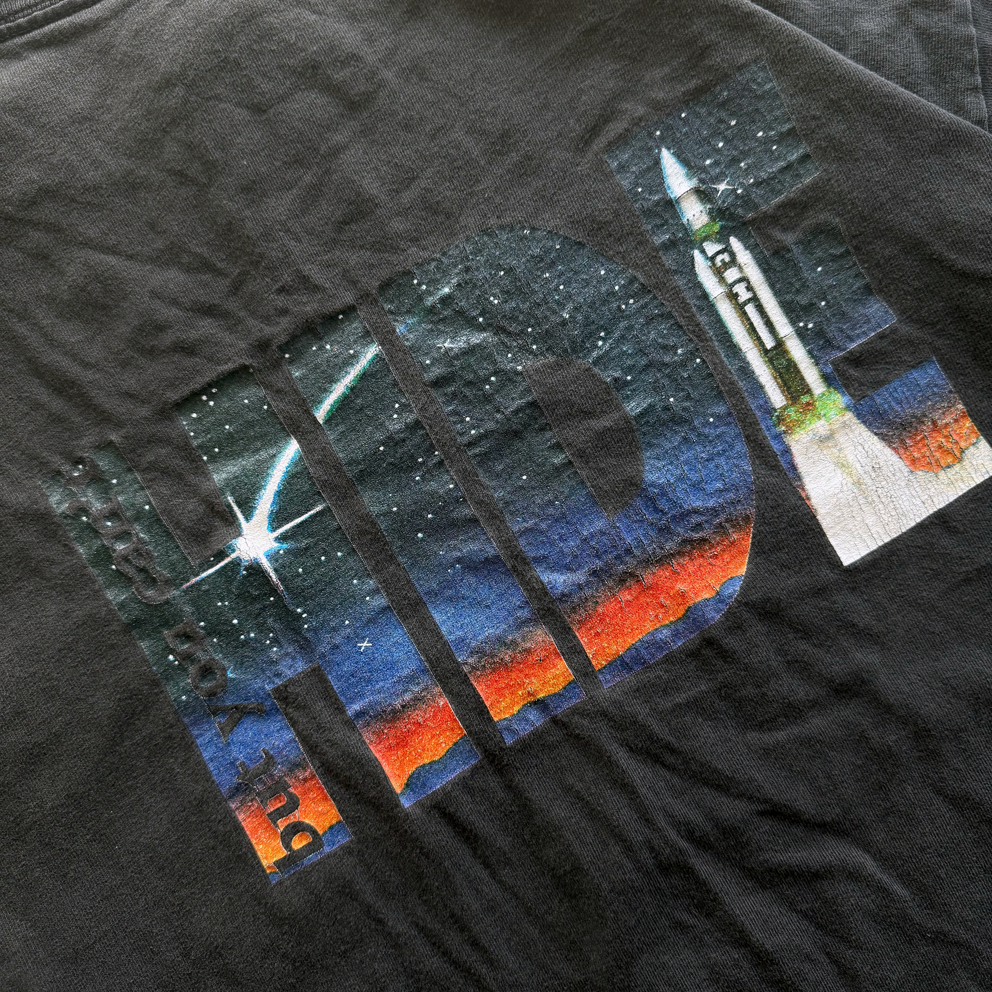 Vintage 2001 NASA Titan IV B-34 NRO Launch Crew Tee