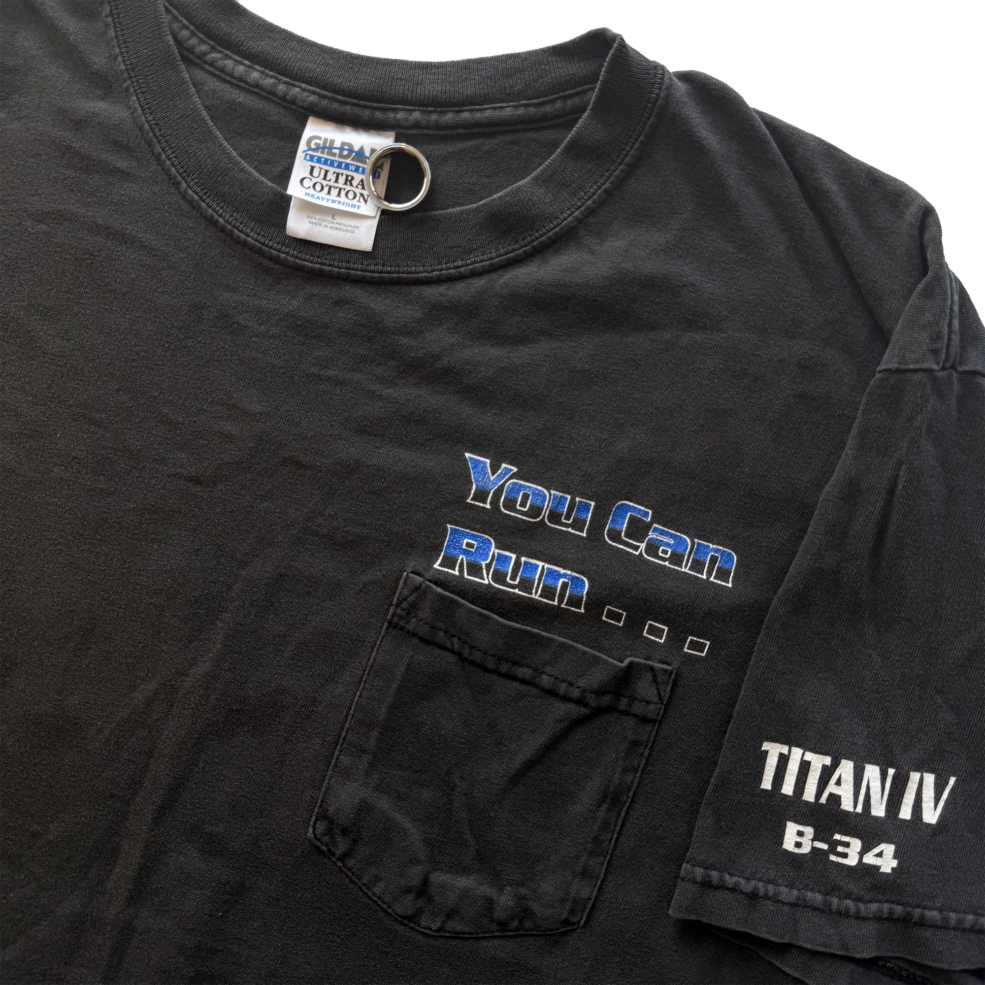Vintage 2001 NASA Titan IV B-34 NRO Launch Crew Tee