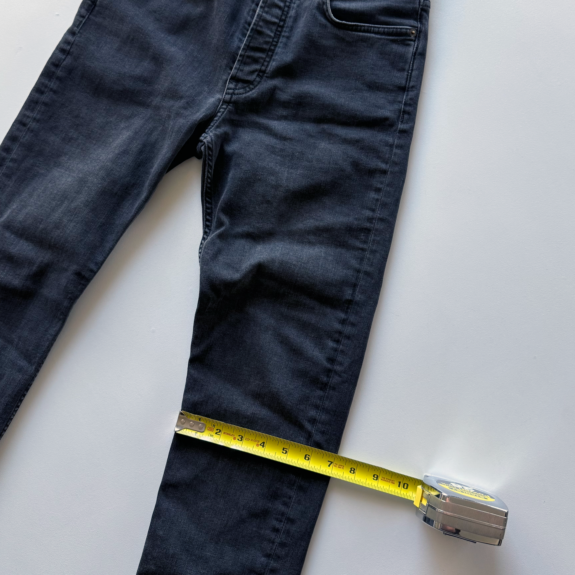 Acne Studios River Used Black Denim Jeans