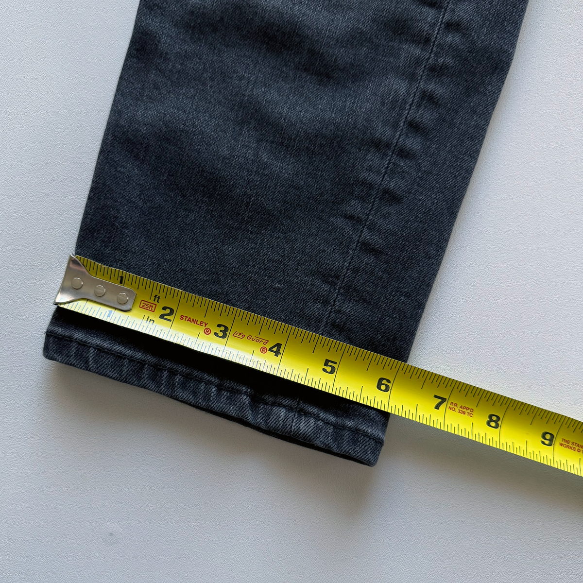 Acne Studios River Used Black Denim Jeans