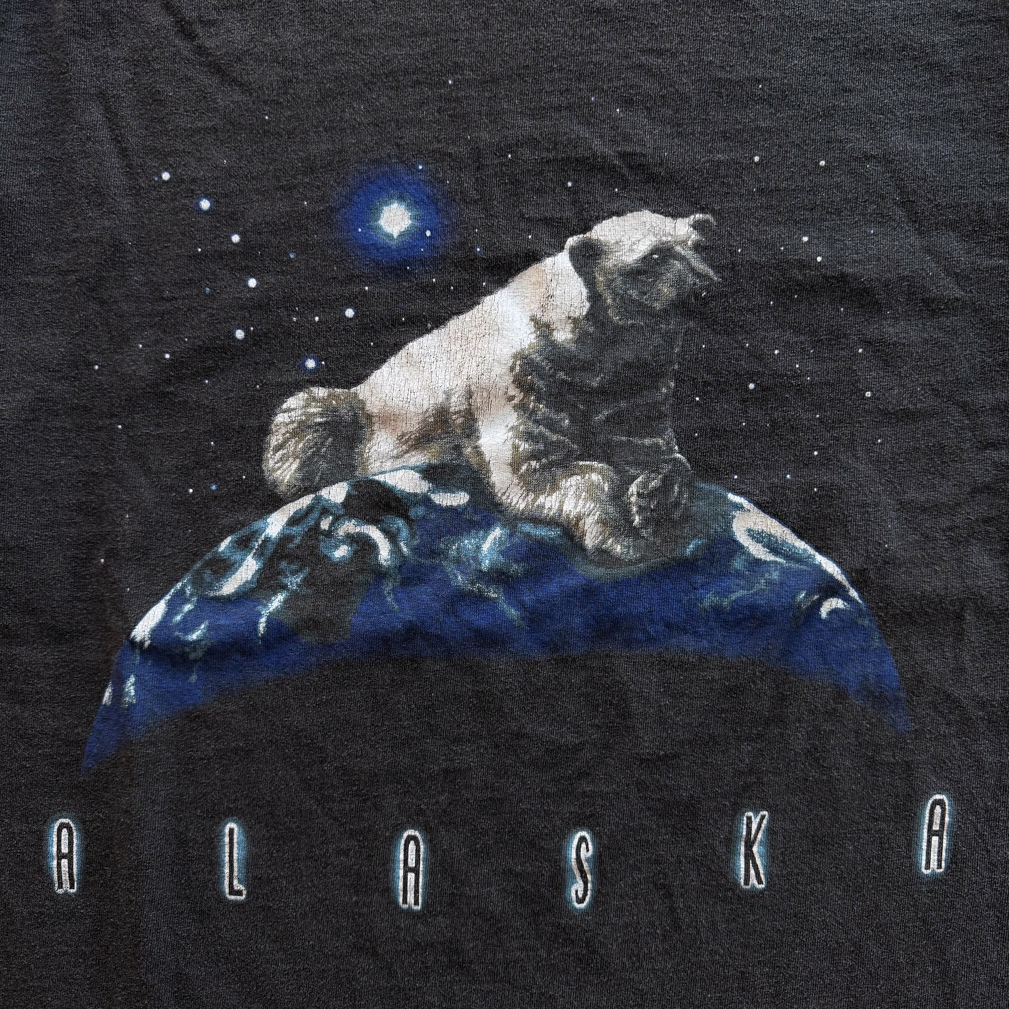 Vintage 2001 Alaska Polar Bear World Tee