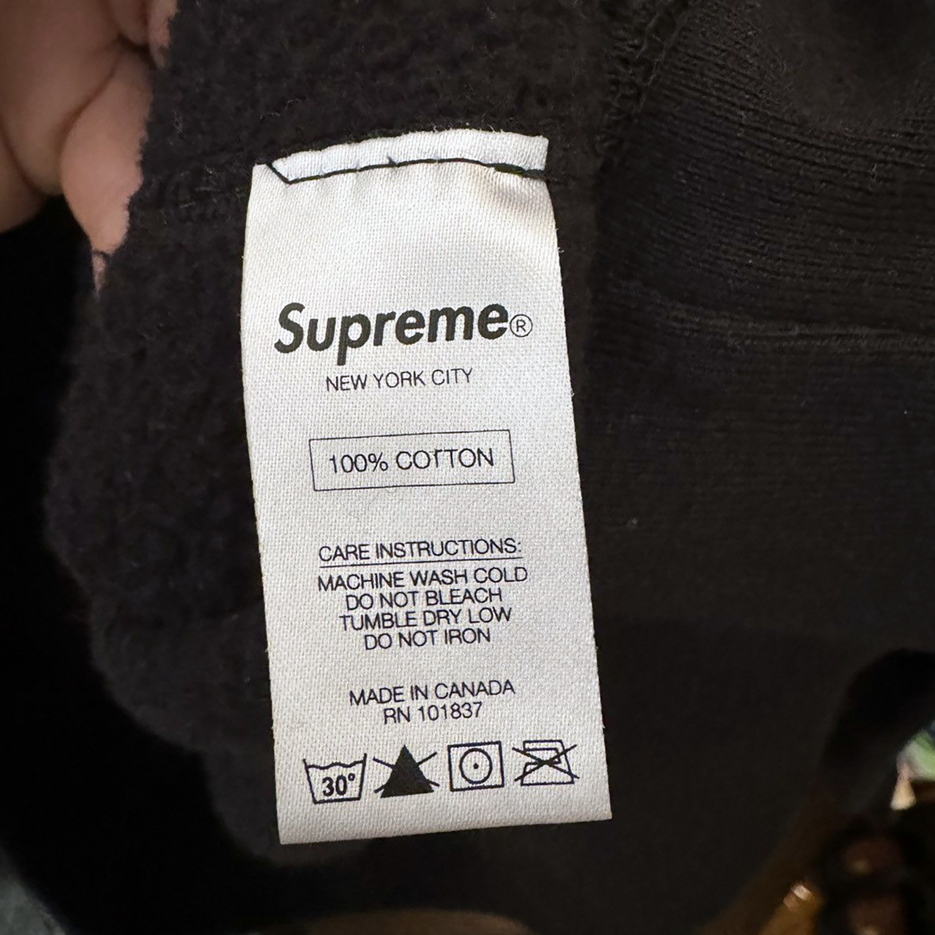 Supreme SS16 Apocalypse Hoodie