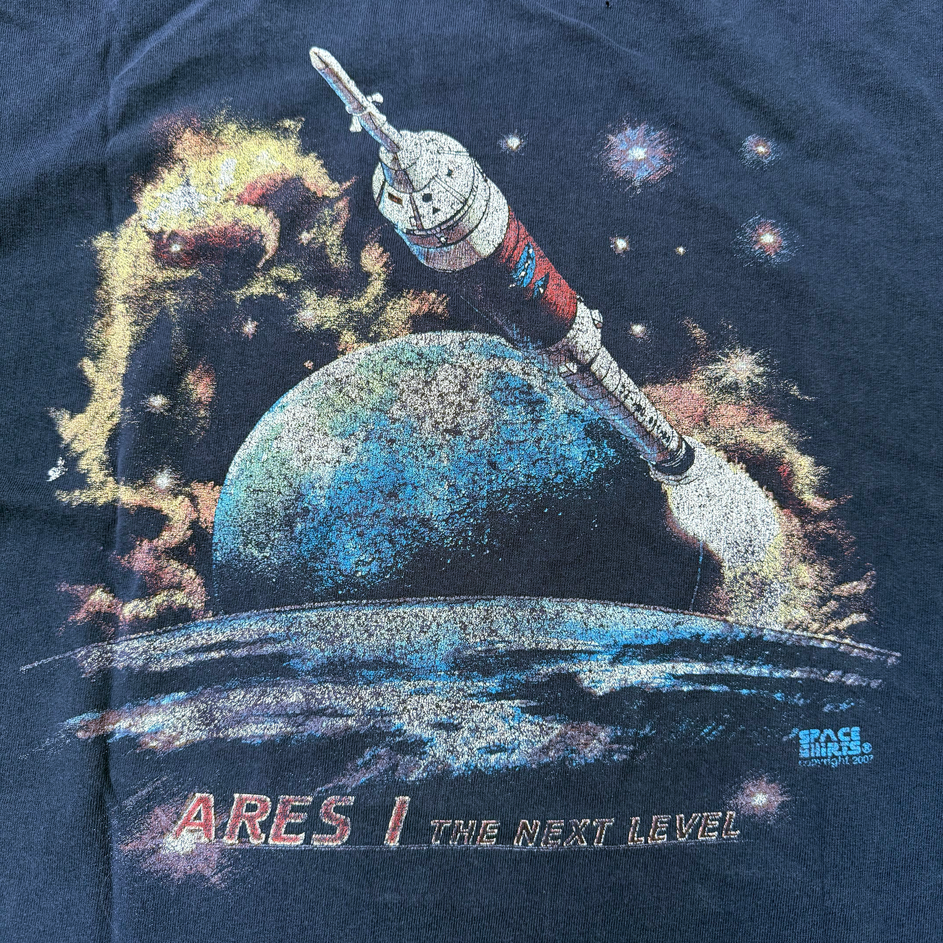 Vintage 2009 Ares 1 Spaceship Tee