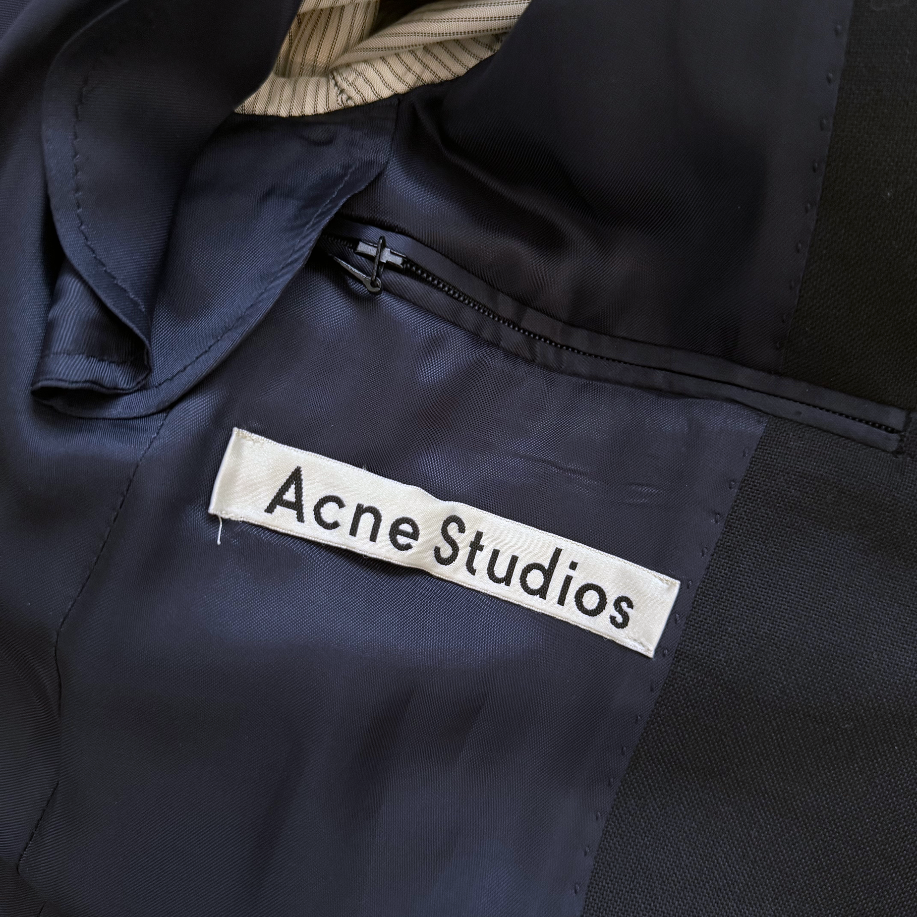 Acne Studios AW14 Drifter J Panama Wool Blazer