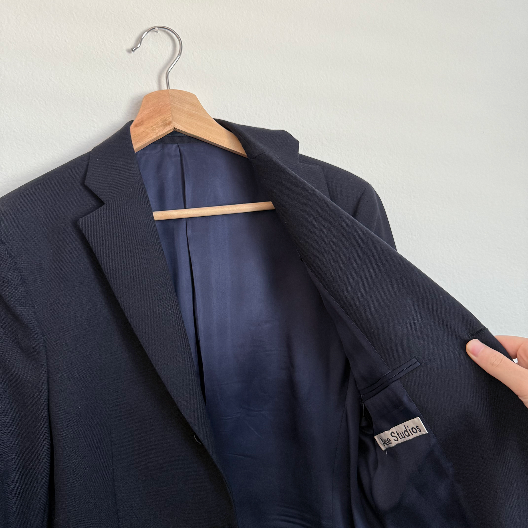 Acne Studios AW14 Drifter J Panama Wool Blazer