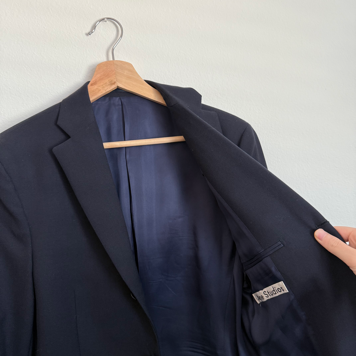 Acne Studios AW14 Drifter J Panama Wool Blazer