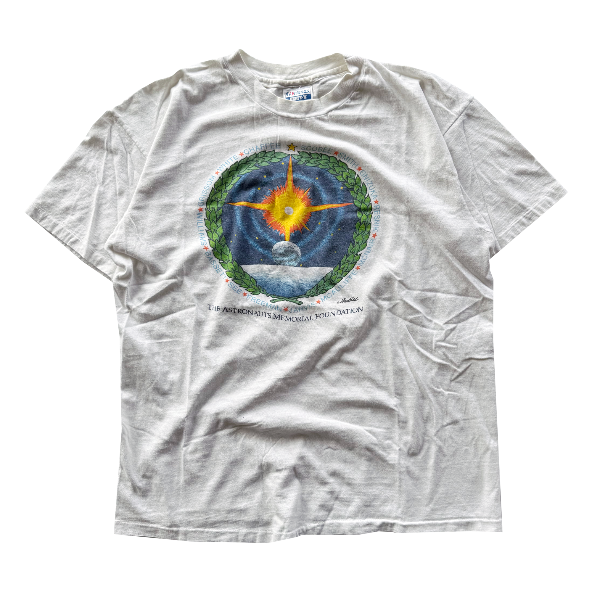 Vintage 1987 Astronauts Memorial Foundation Tee