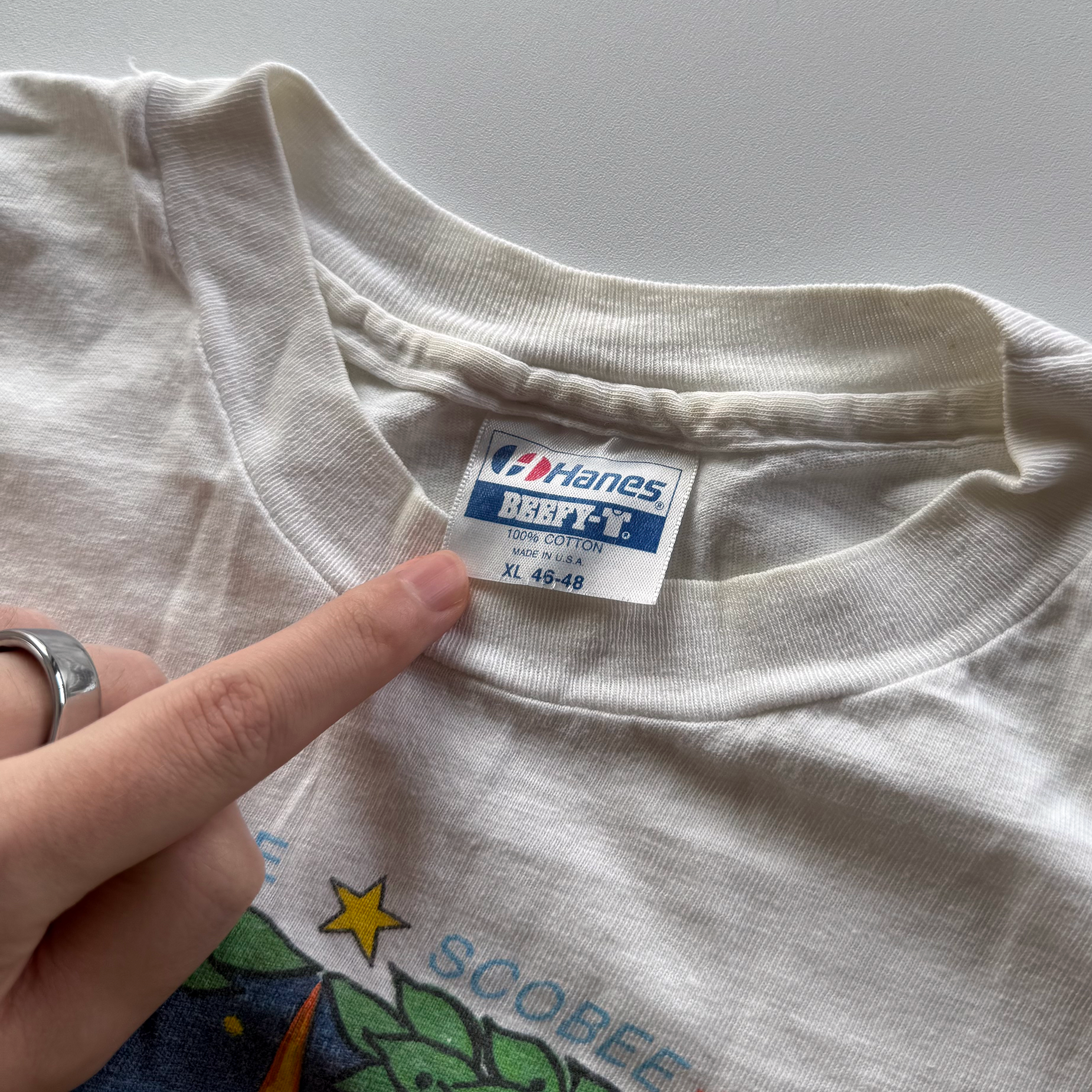 Vintage 1987 Astronauts Memorial Foundation Tee