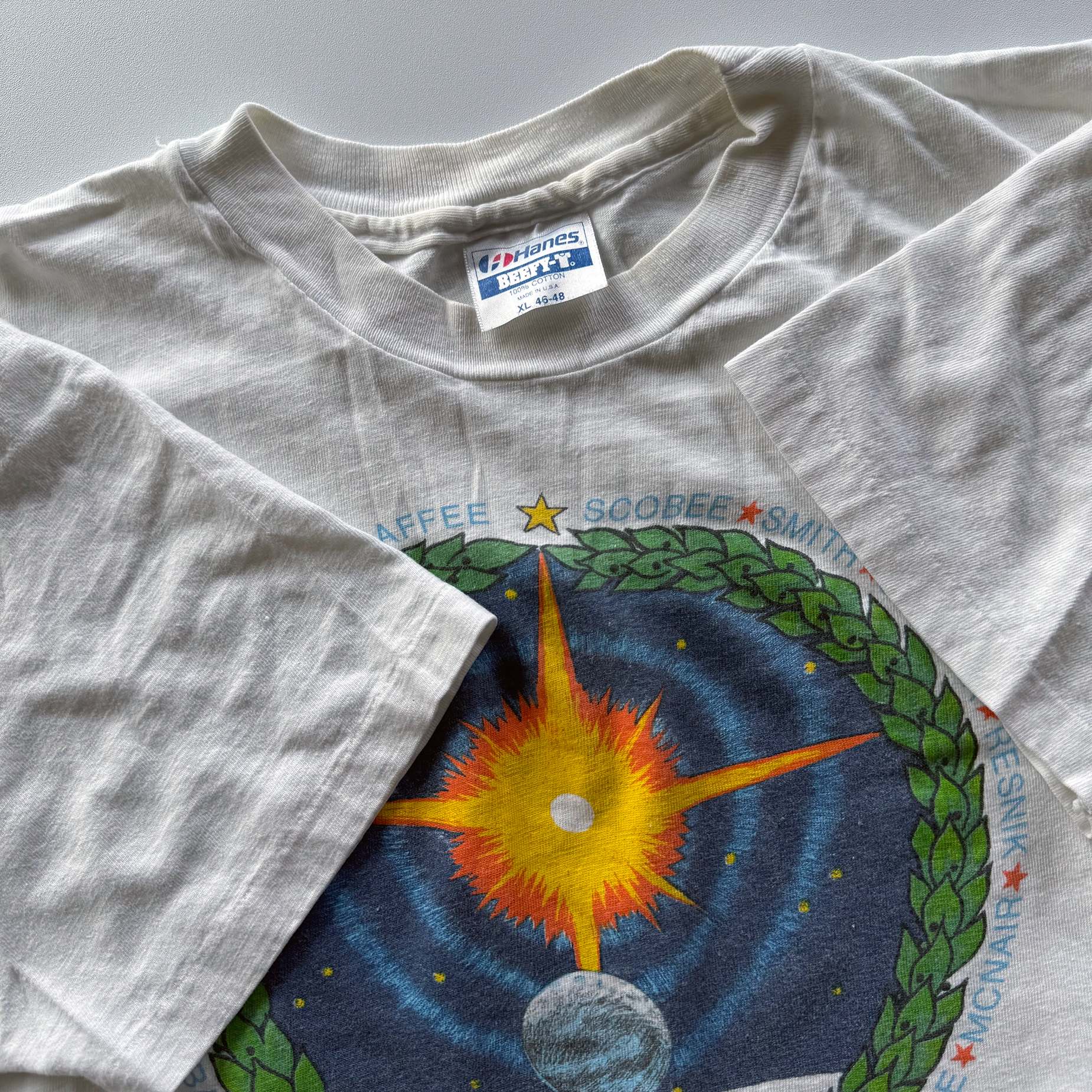 Vintage 1987 Astronauts Memorial Foundation Tee