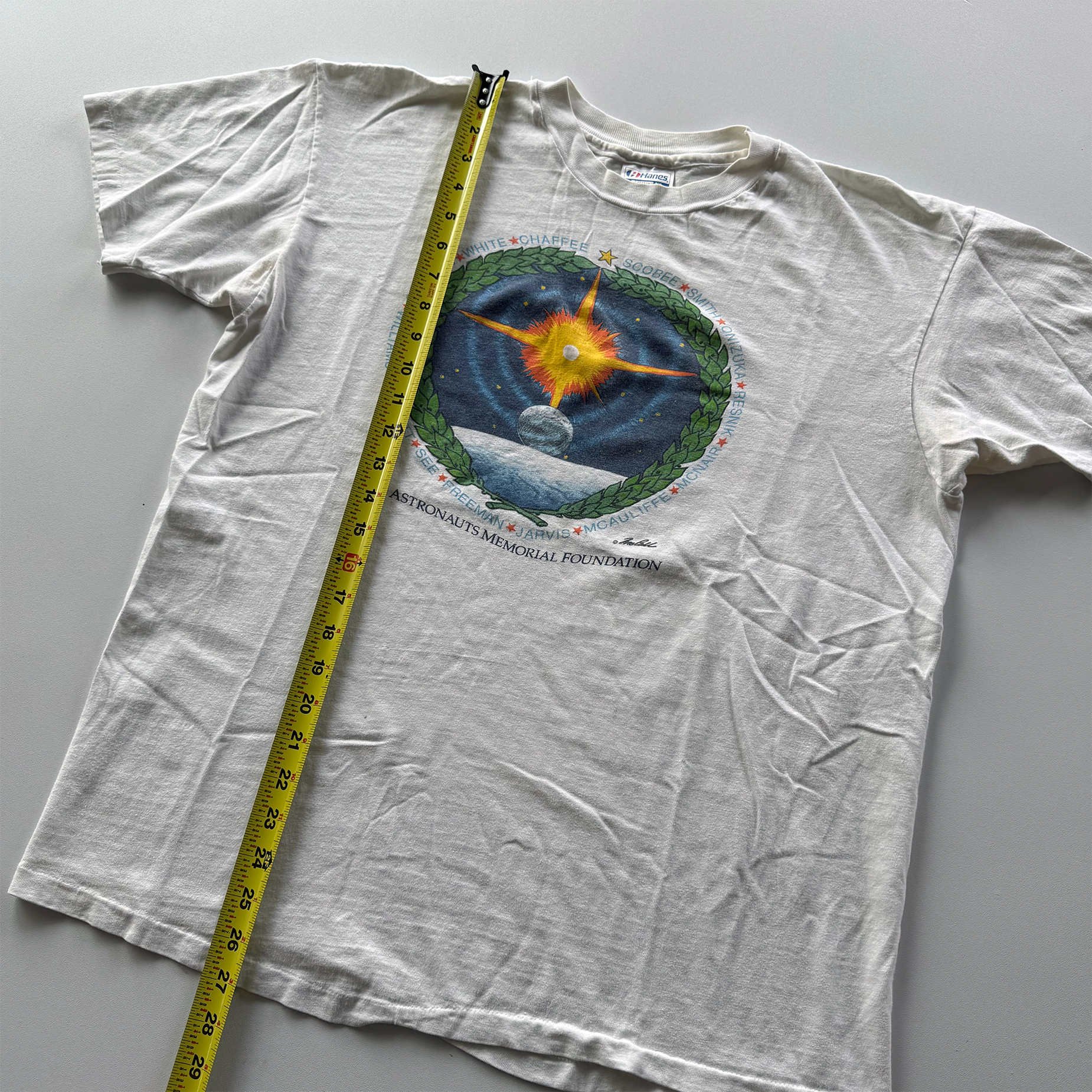Vintage 1987 Astronauts Memorial Foundation Tee