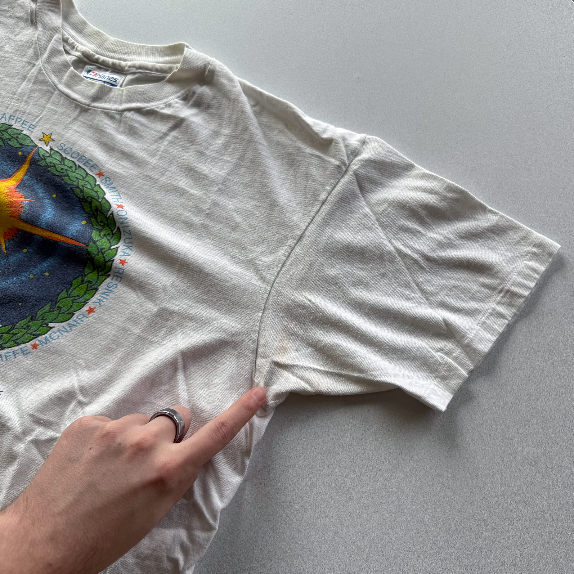 Vintage 1987 Astronauts Memorial Foundation Tee