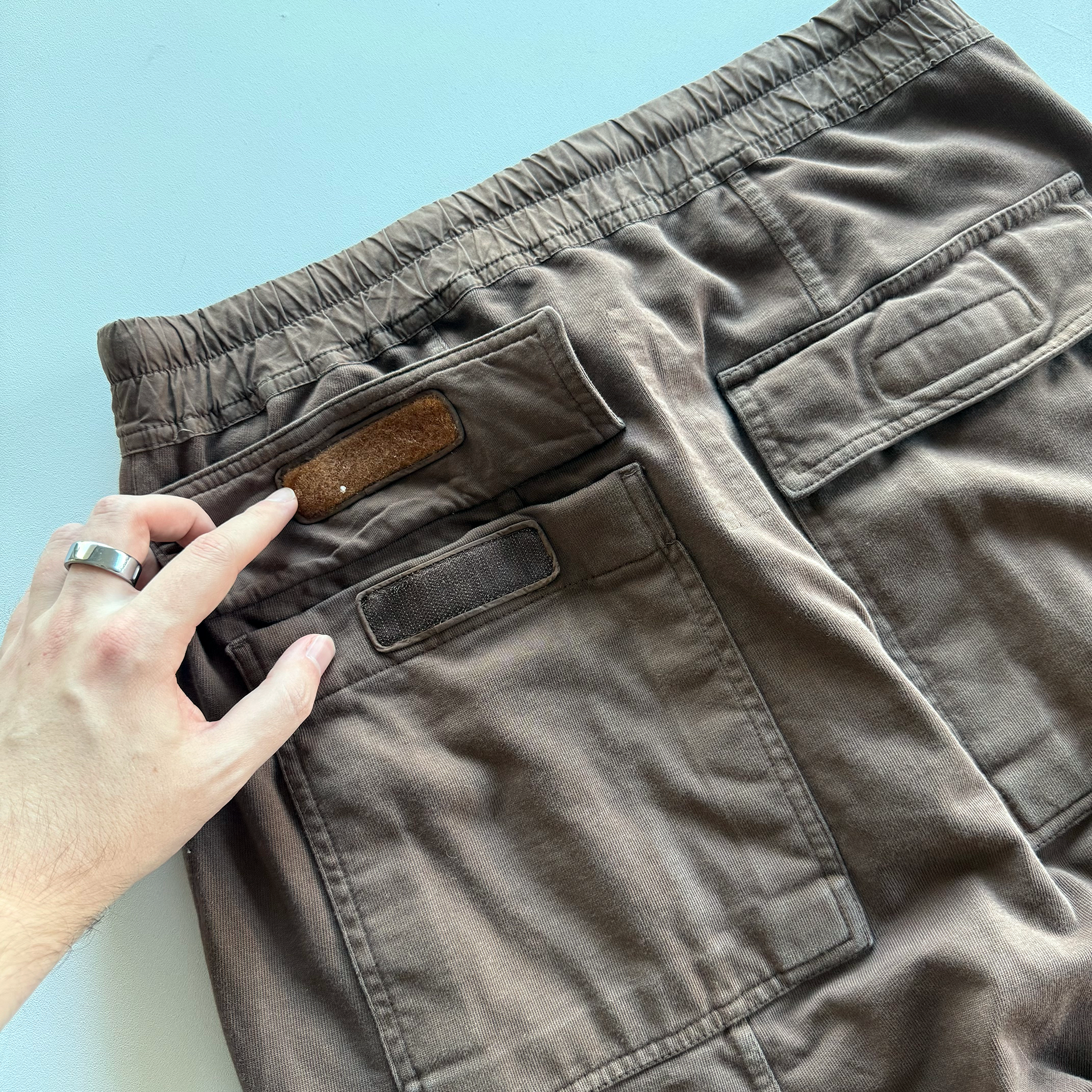 Rick Owens DRKSHDW | SS20 TECUATL | Bark Pod Shorts