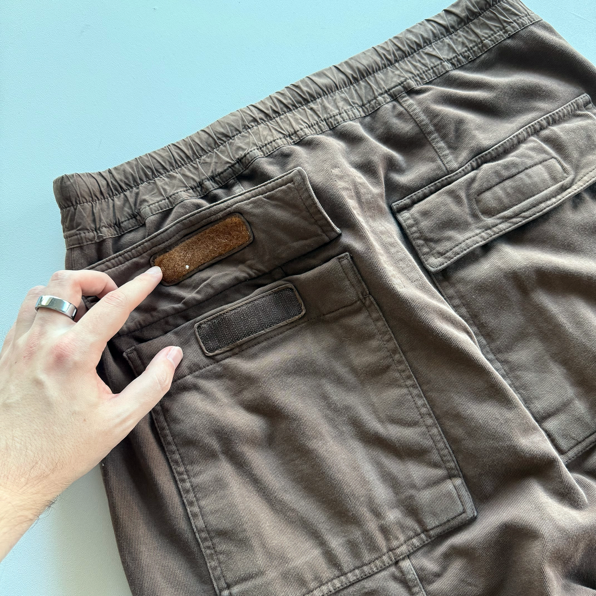 Rick Owens DRKSHDW | SS20 TECUATL | Bark Pod Shorts