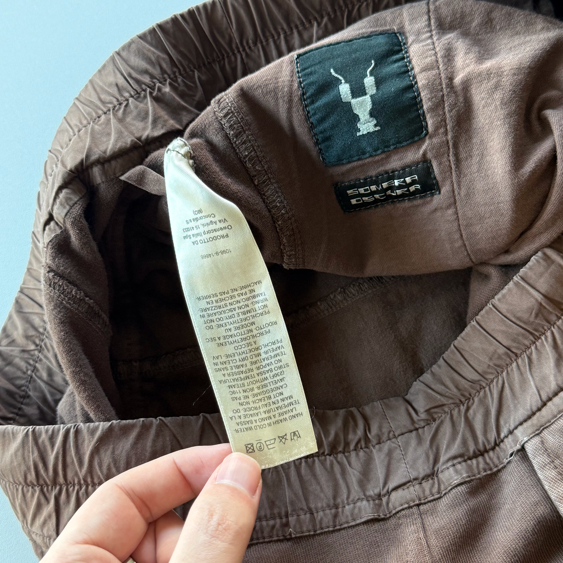 Rick Owens DRKSHDW | SS20 TECUATL | Bark Pod Shorts