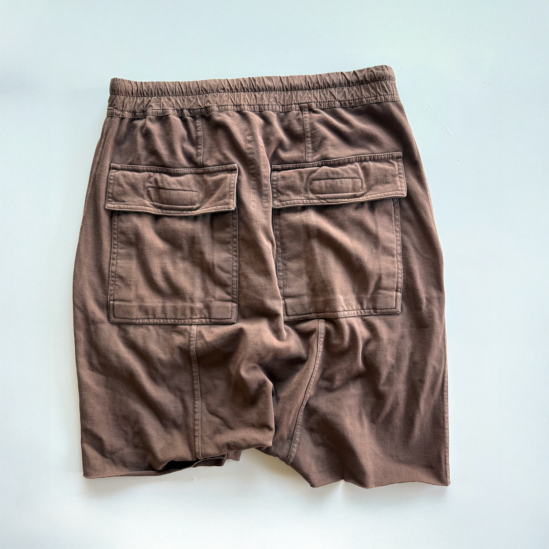 Rick Owens DRKSHDW | SS20 TECUATL | Bark Pod Shorts