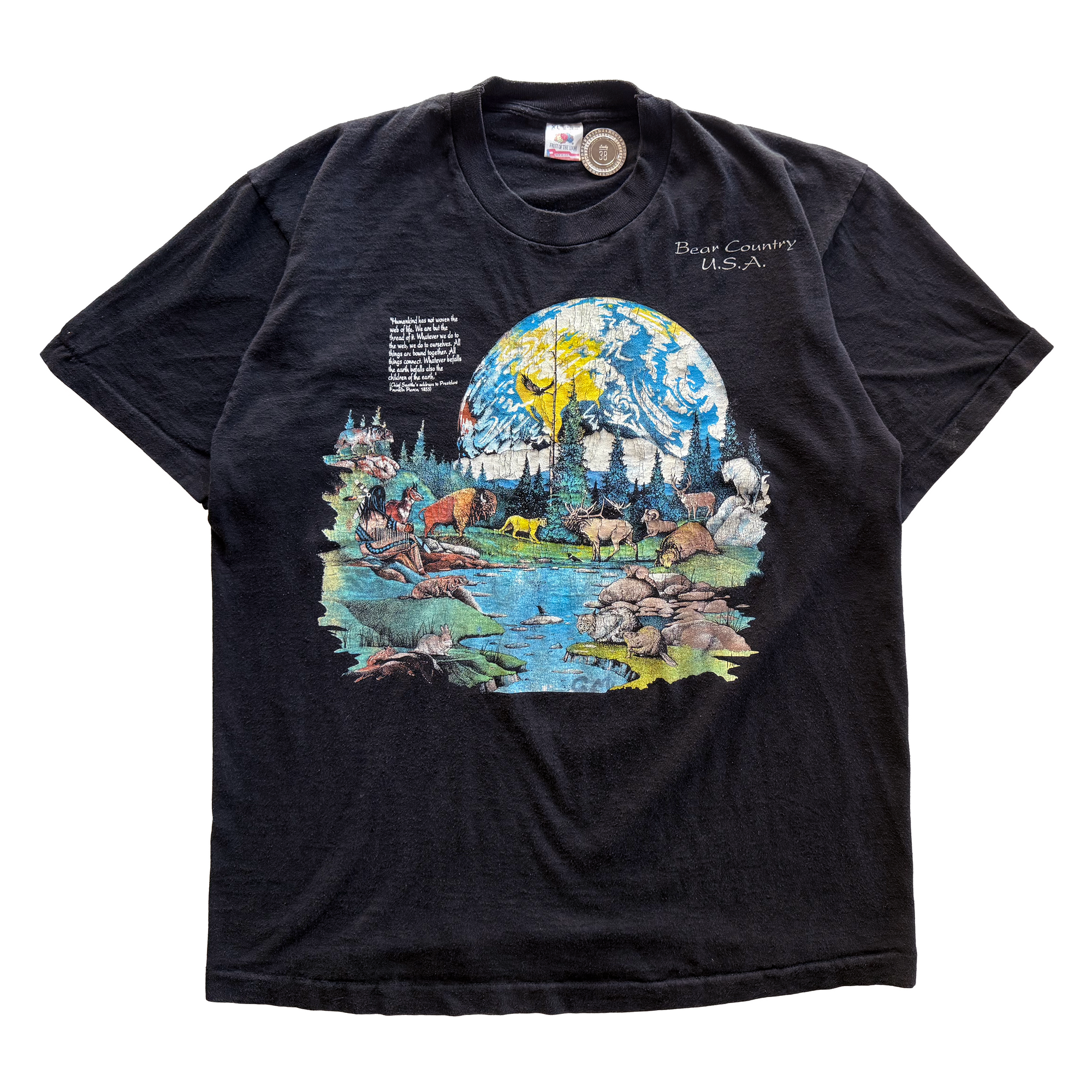 Vintage 1990s Earth Day Nature Tee