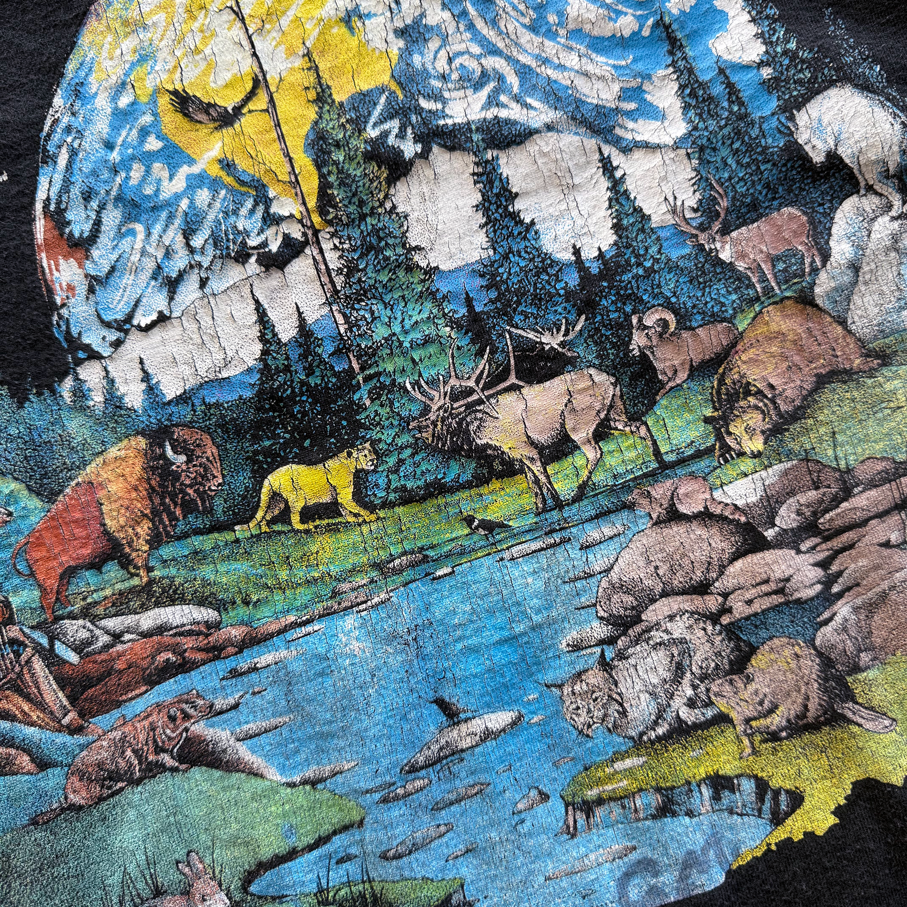 Vintage 1990s Earth Day Nature Tee