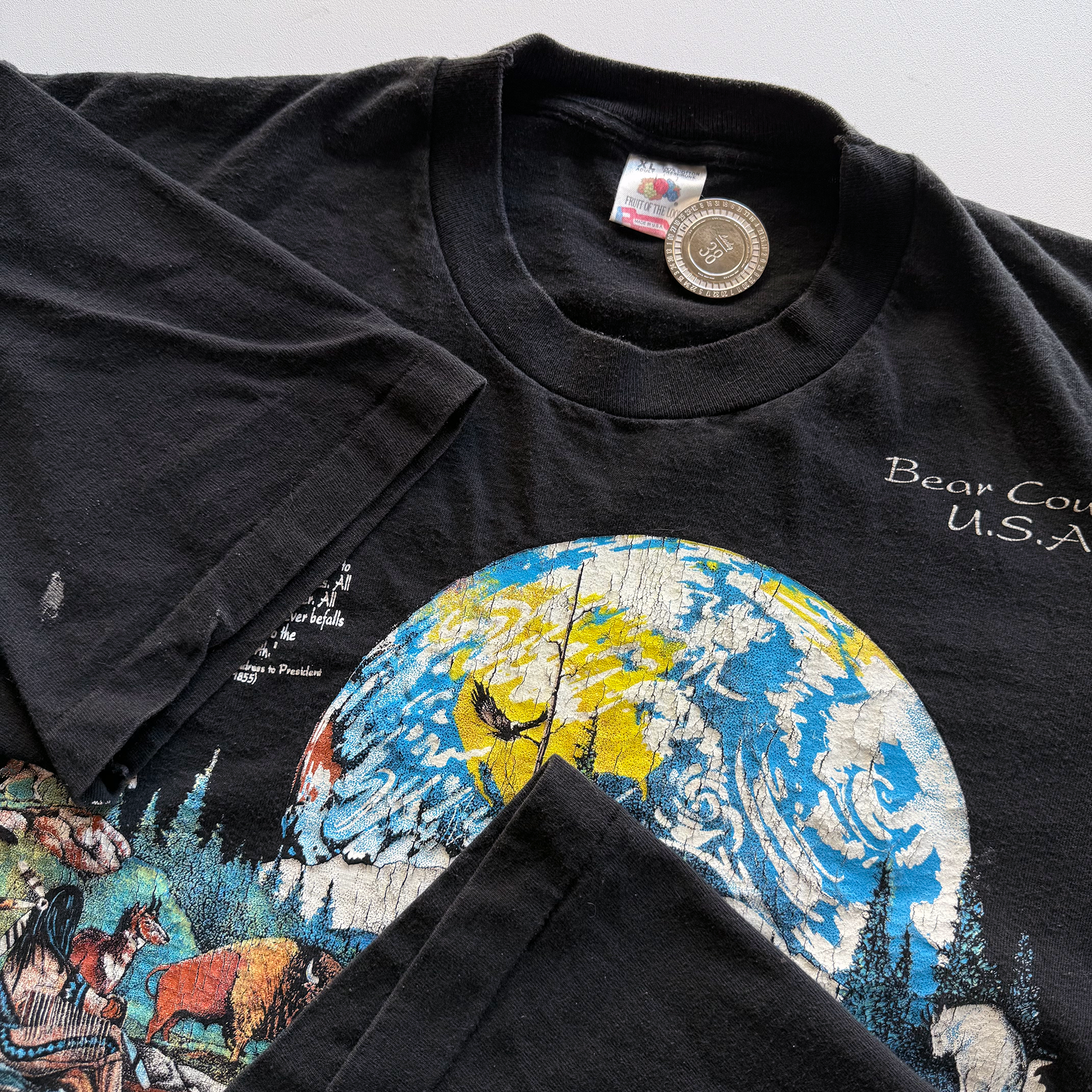 Vintage 1990s Earth Day Nature Tee