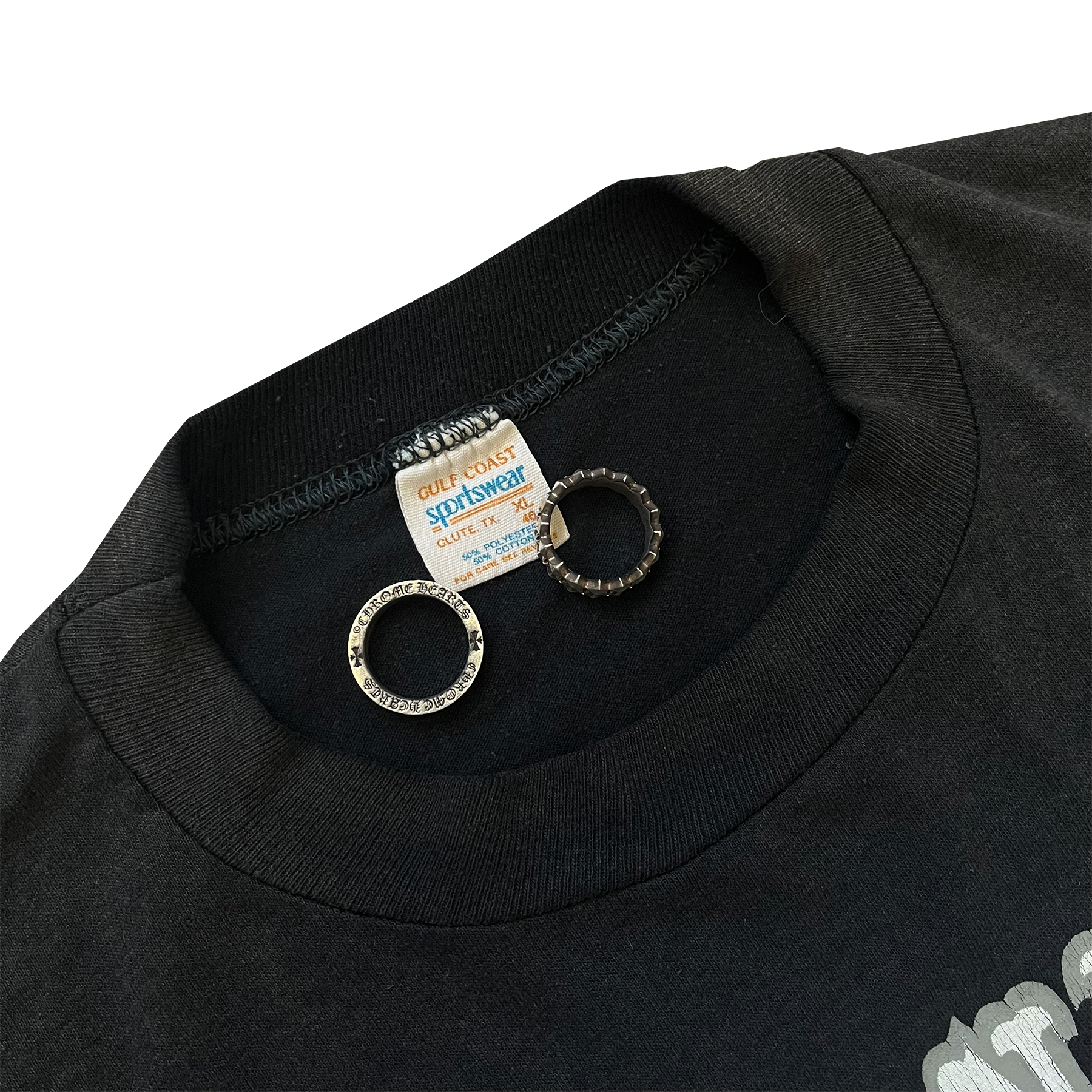 Vintage 1980s Bounty Hunters Motorcycle Club Biker Tee