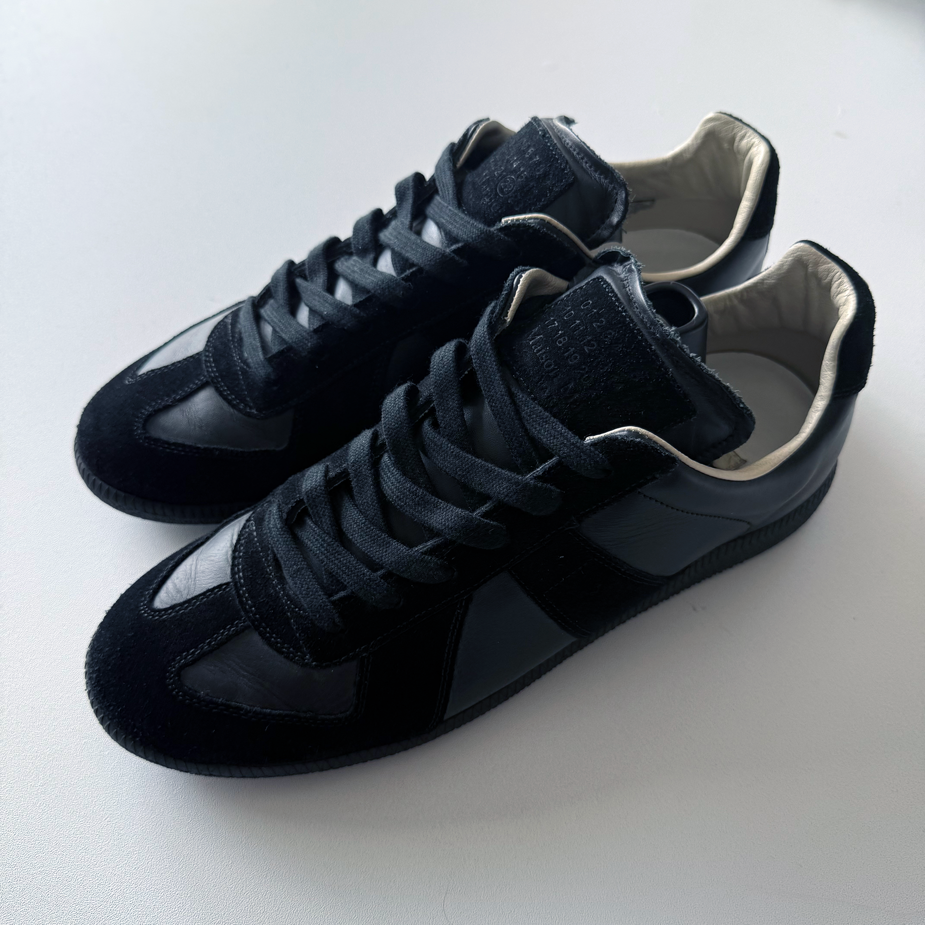 Maison Margiela Triple Black GATs (EU 43.5)