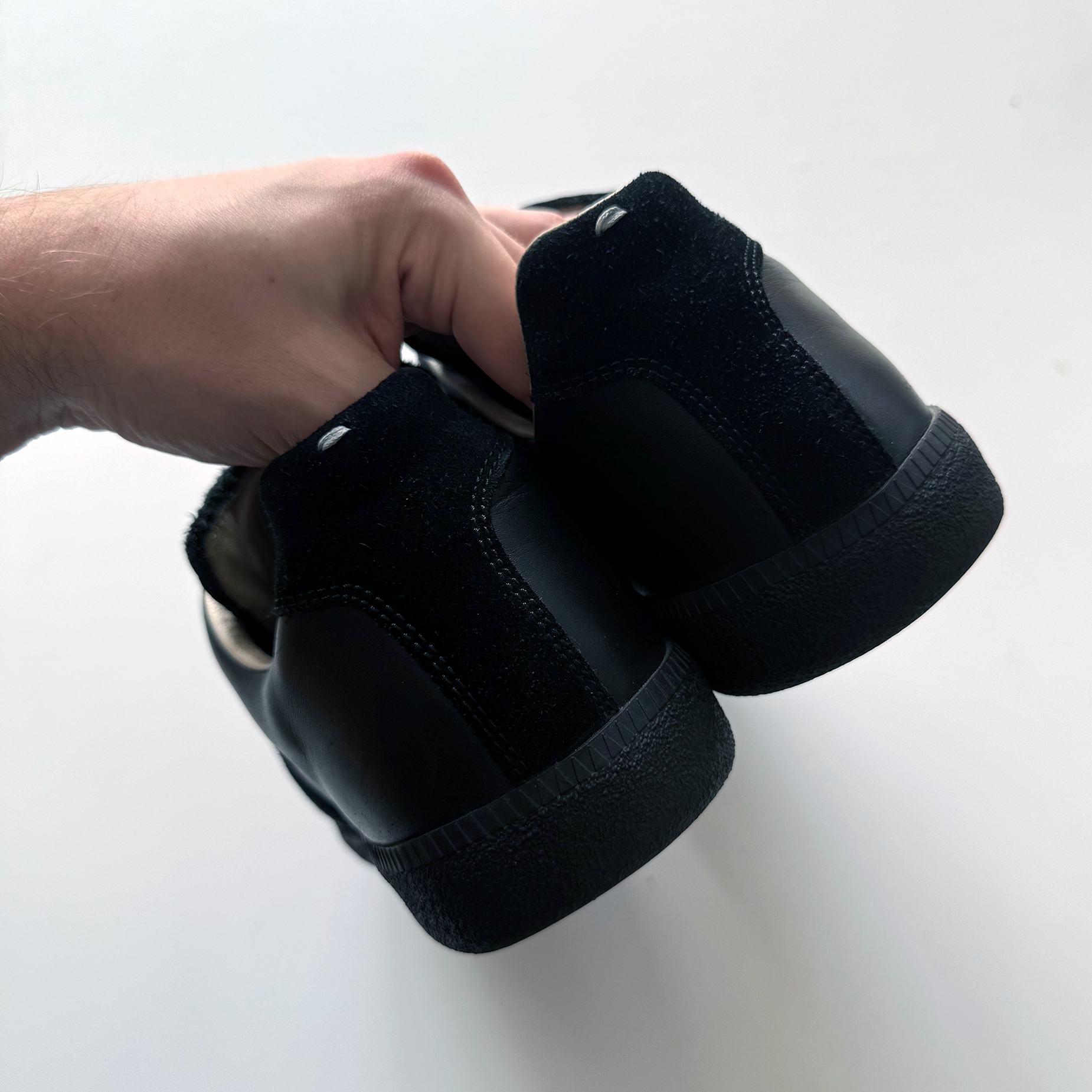 Maison Margiela Triple Black GATs (EU 43.5)