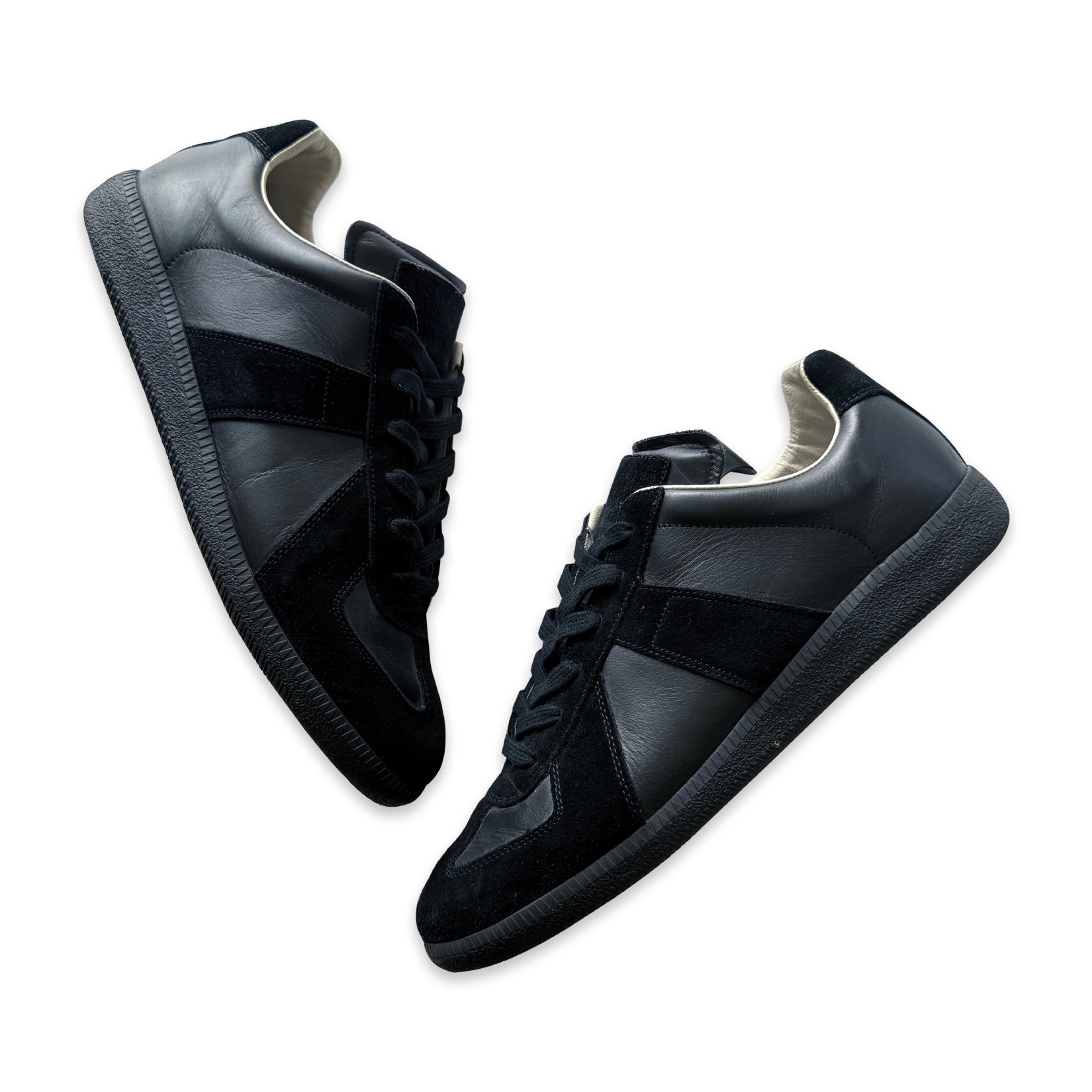 Maison Margiela Triple Black GATs (EU 43.5)