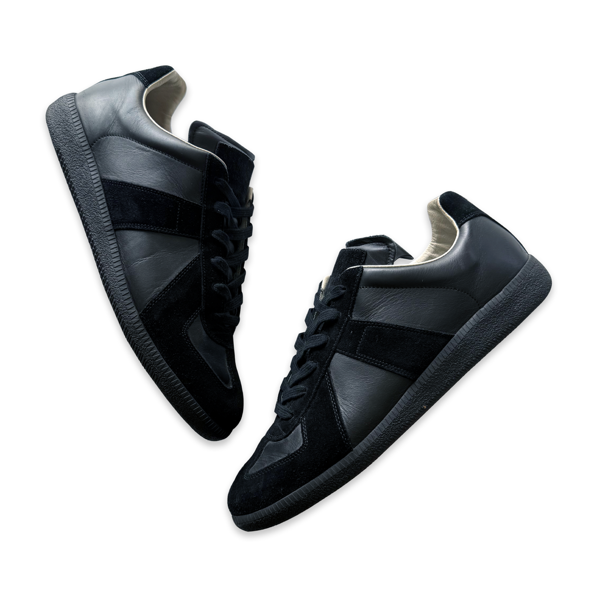 Maison Margiela Triple Black GATs (EU 43.5)