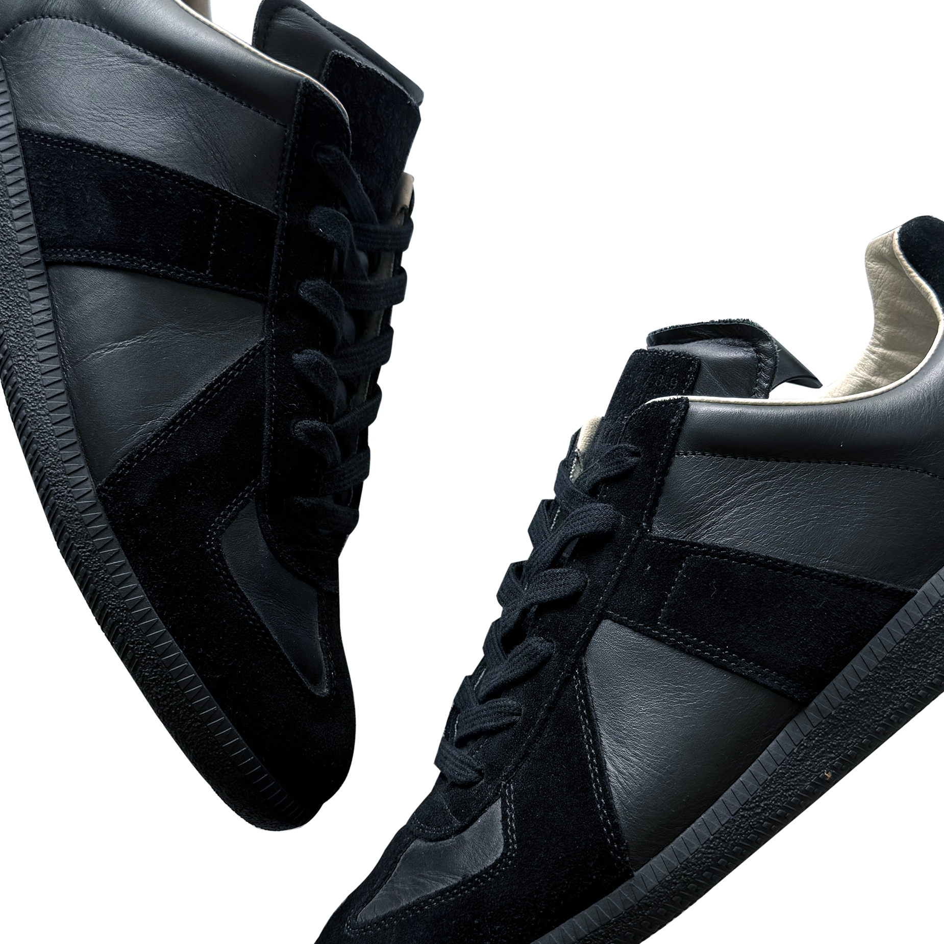 Maison Margiela Triple Black GATs (EU 43.5)