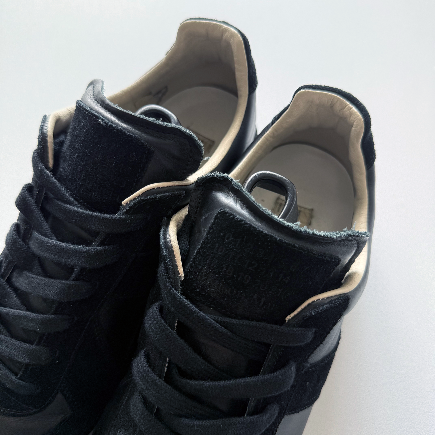Maison Margiela Triple Black GATs (EU 43.5)