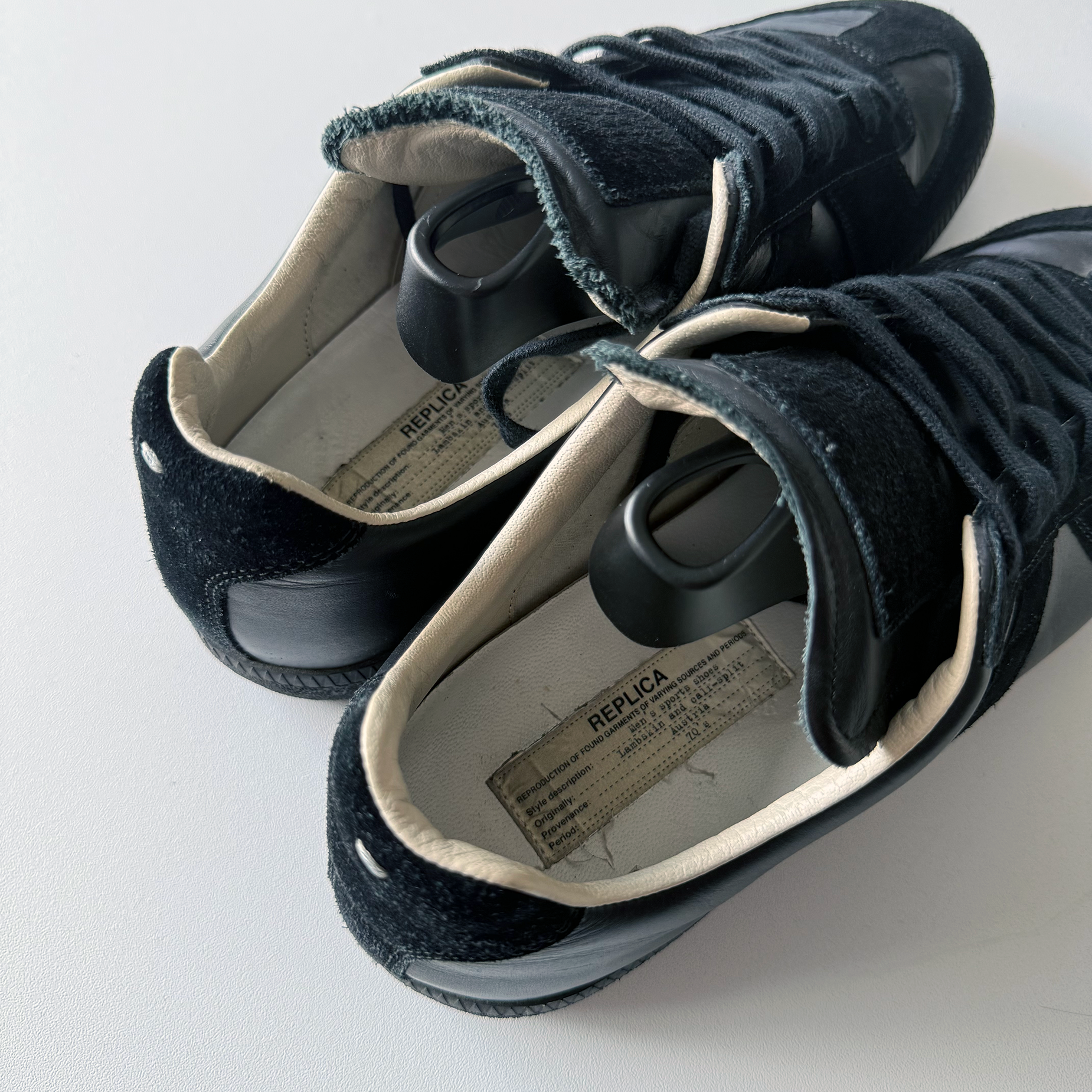 Maison Margiela Triple Black GATs (EU 43.5)