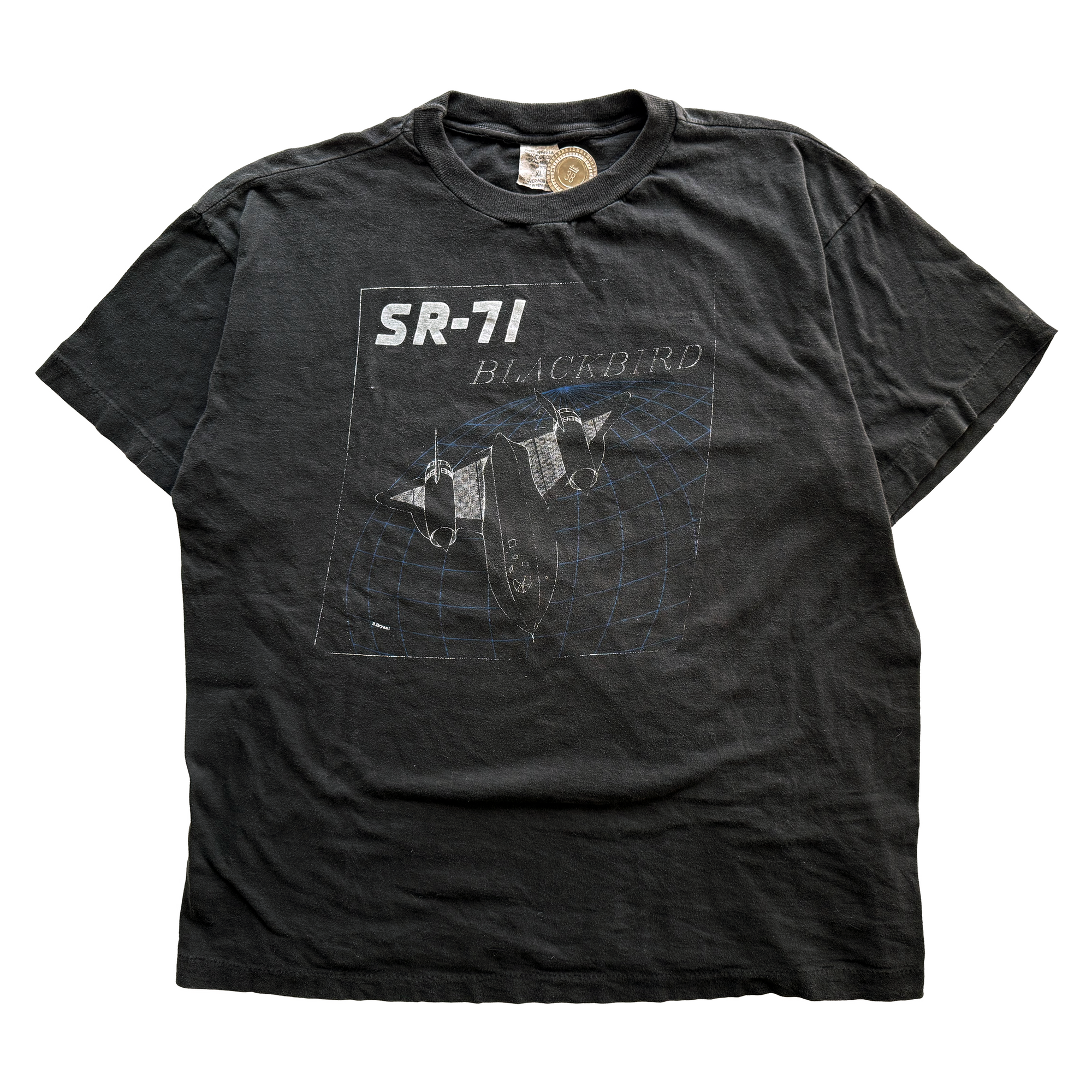 Vintage 1990s Vintage Lockheed SR-71 Blackbird Tee