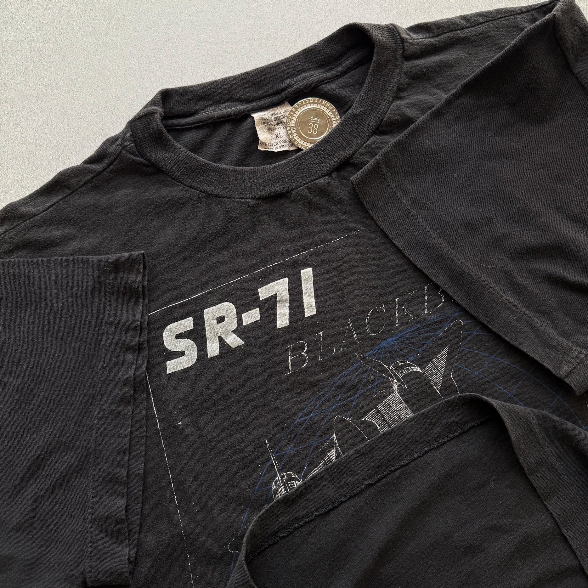 Vintage 1990s Vintage Lockheed SR-71 Blackbird Tee