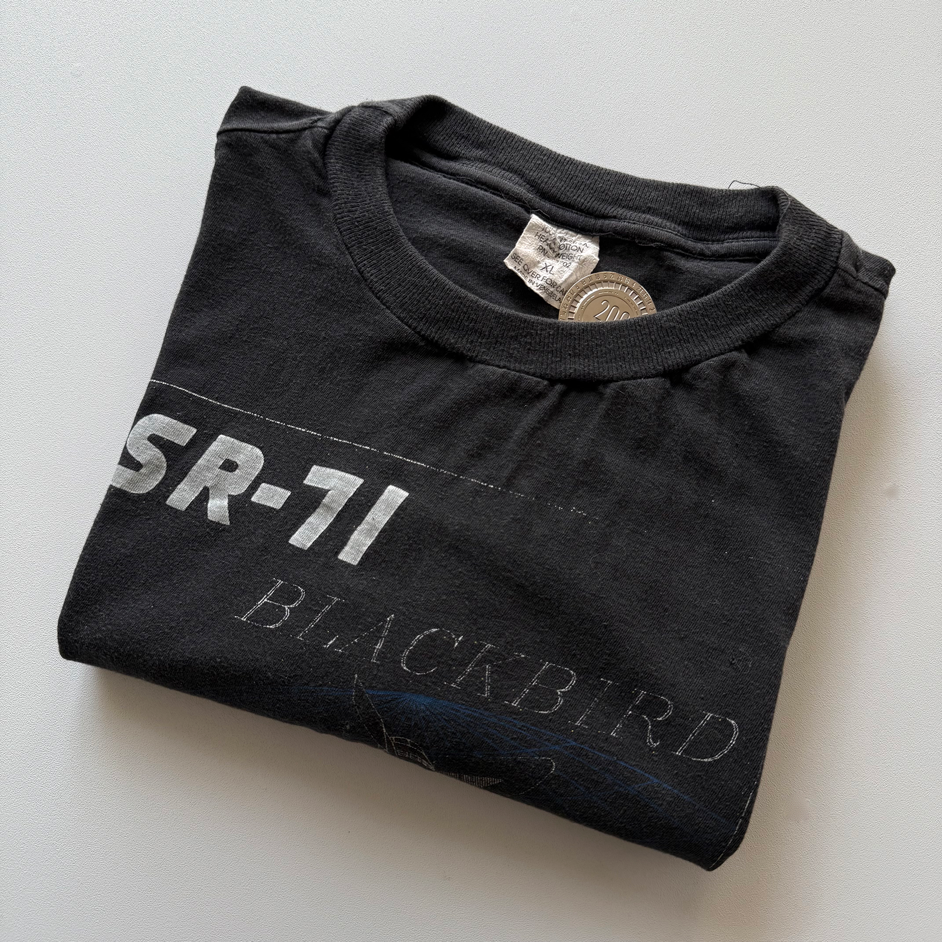 Vintage 1990s Vintage Lockheed SR-71 Blackbird Tee