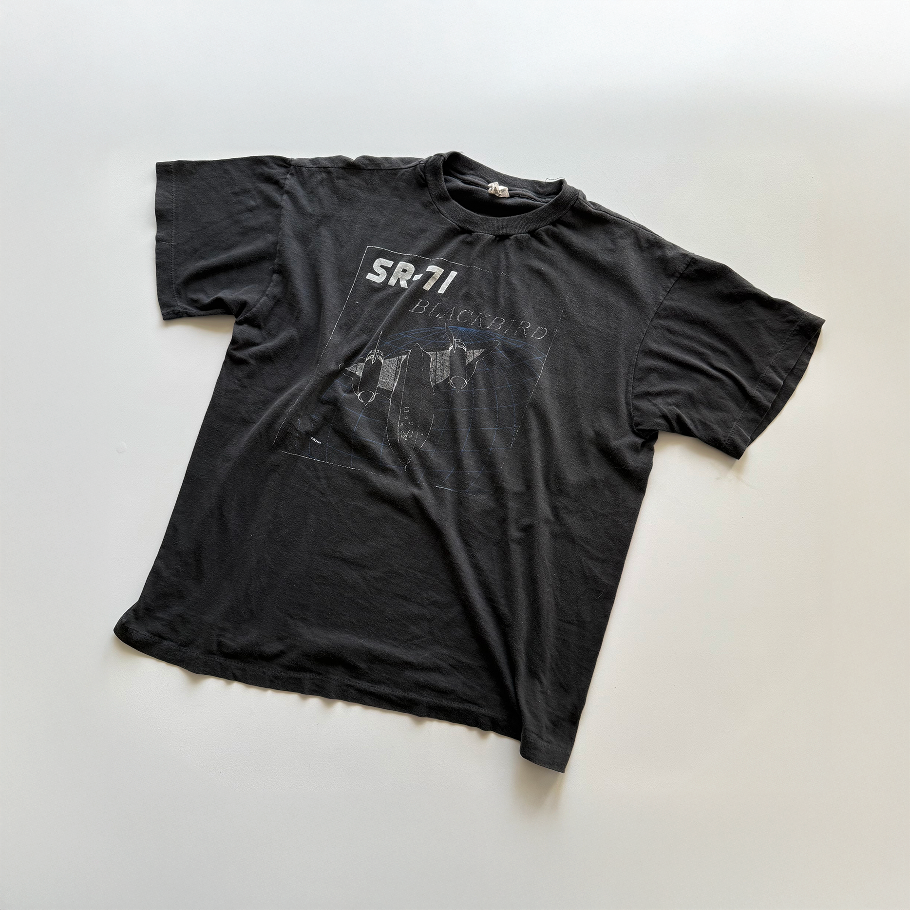 Vintage 1990s Vintage Lockheed SR-71 Blackbird Tee