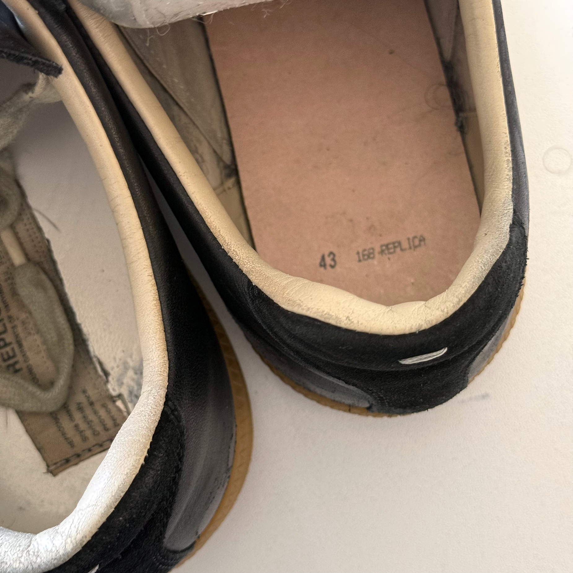 Maison Margiela OG Black GATs (EU 43)