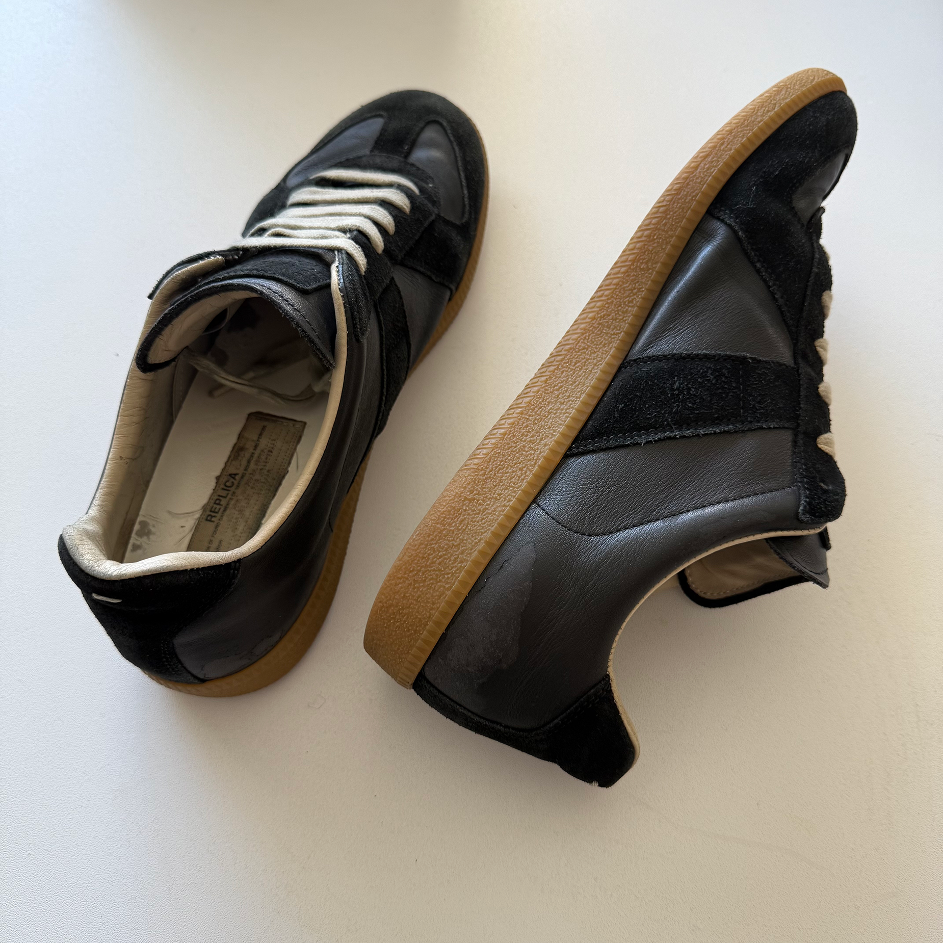 Maison Margiela OG Black GATs (EU 43)
