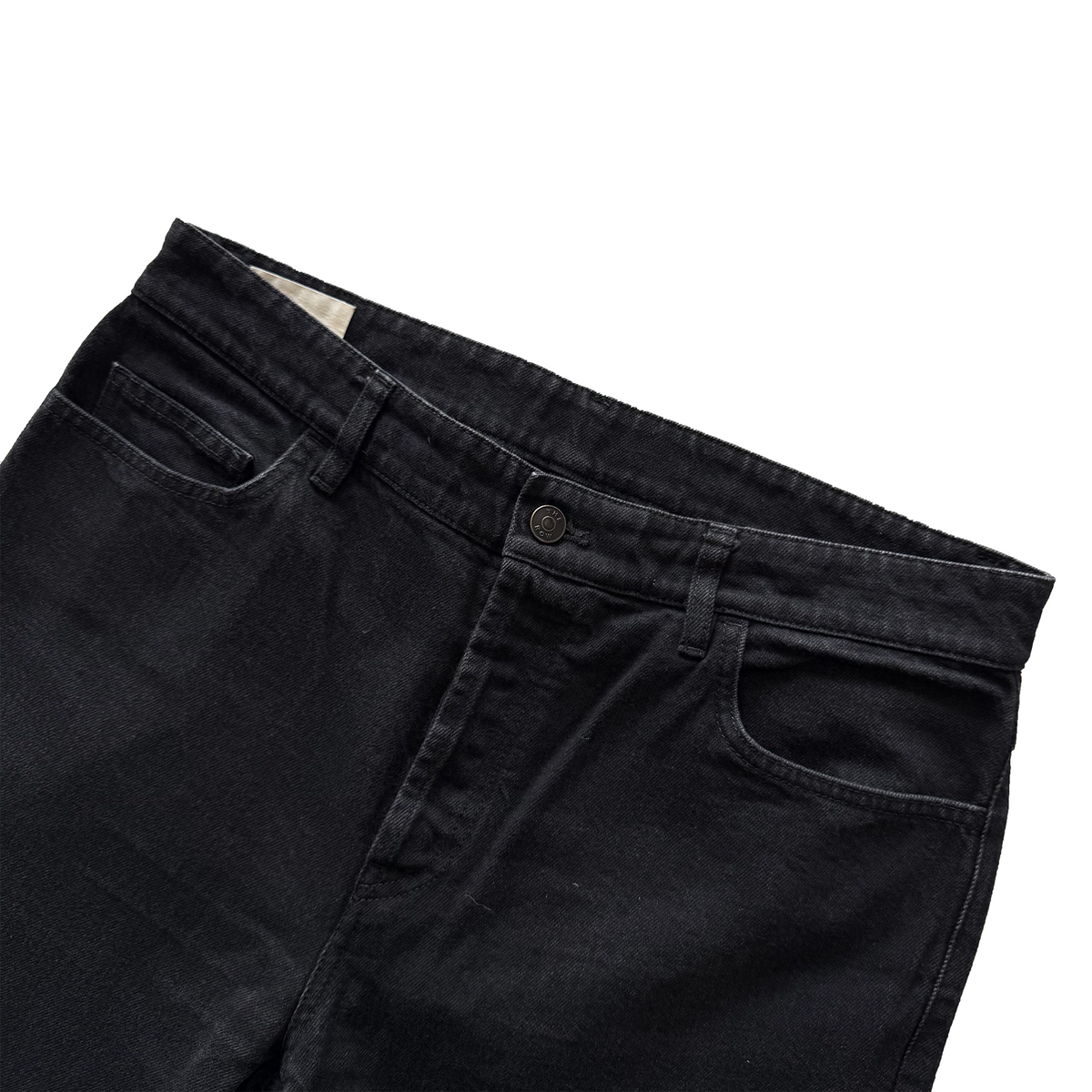 The Row Irwin Black Denim Jeans