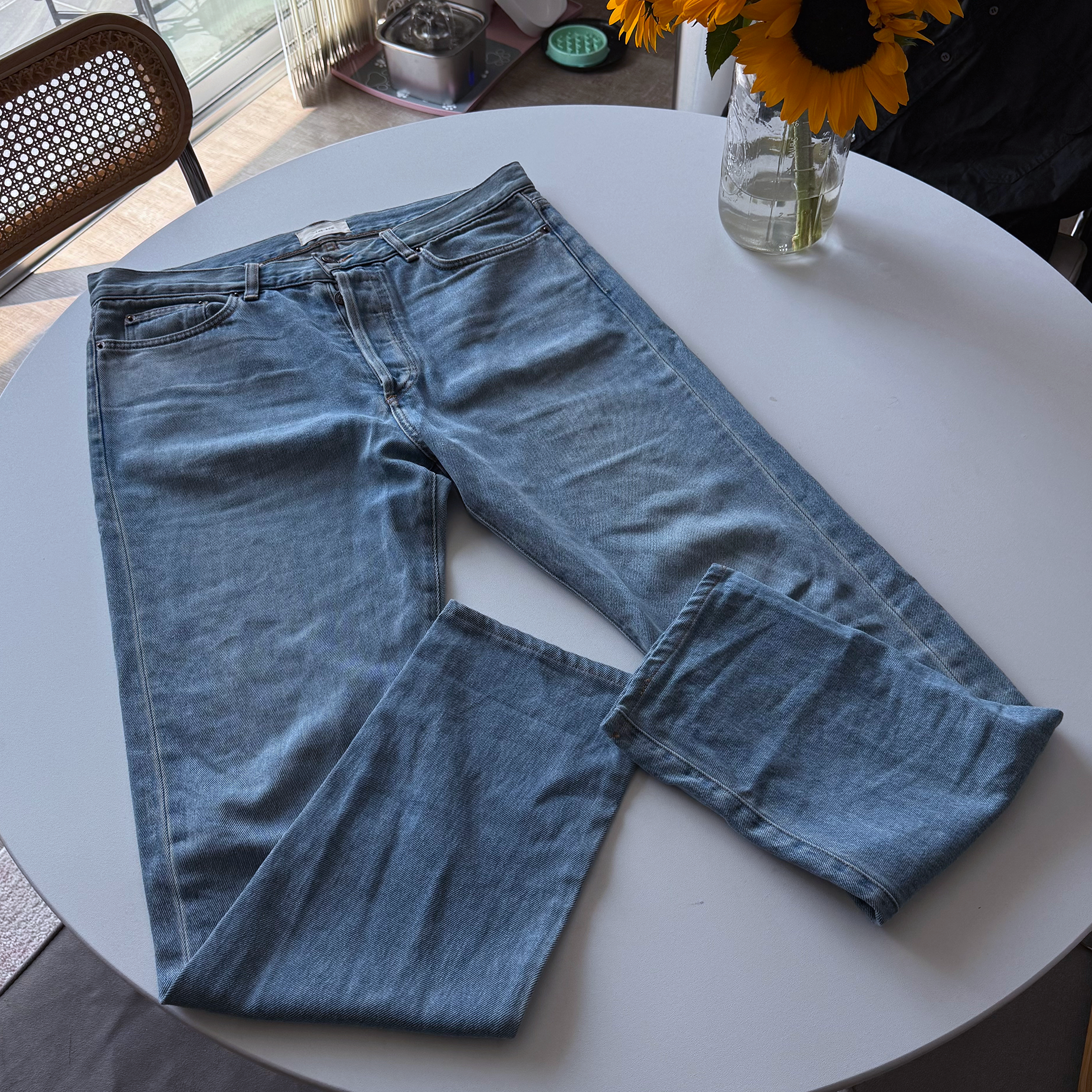 The Row Blue Denim Jeans