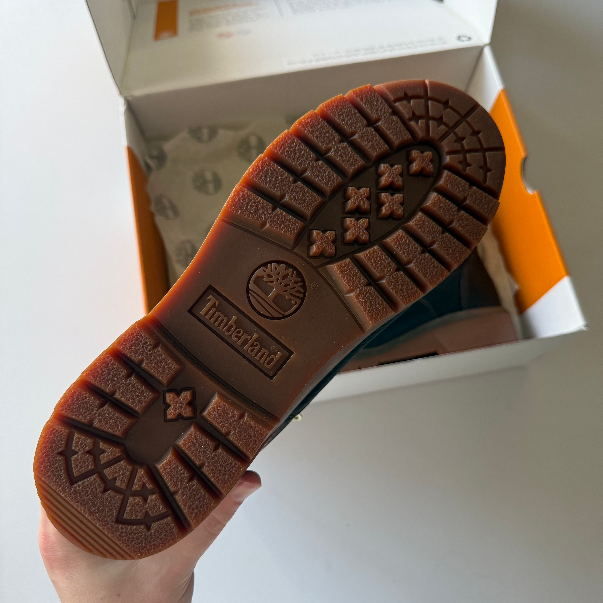 Timberland 6 Inch Field Boot Hazel Highway (Size 8.5)