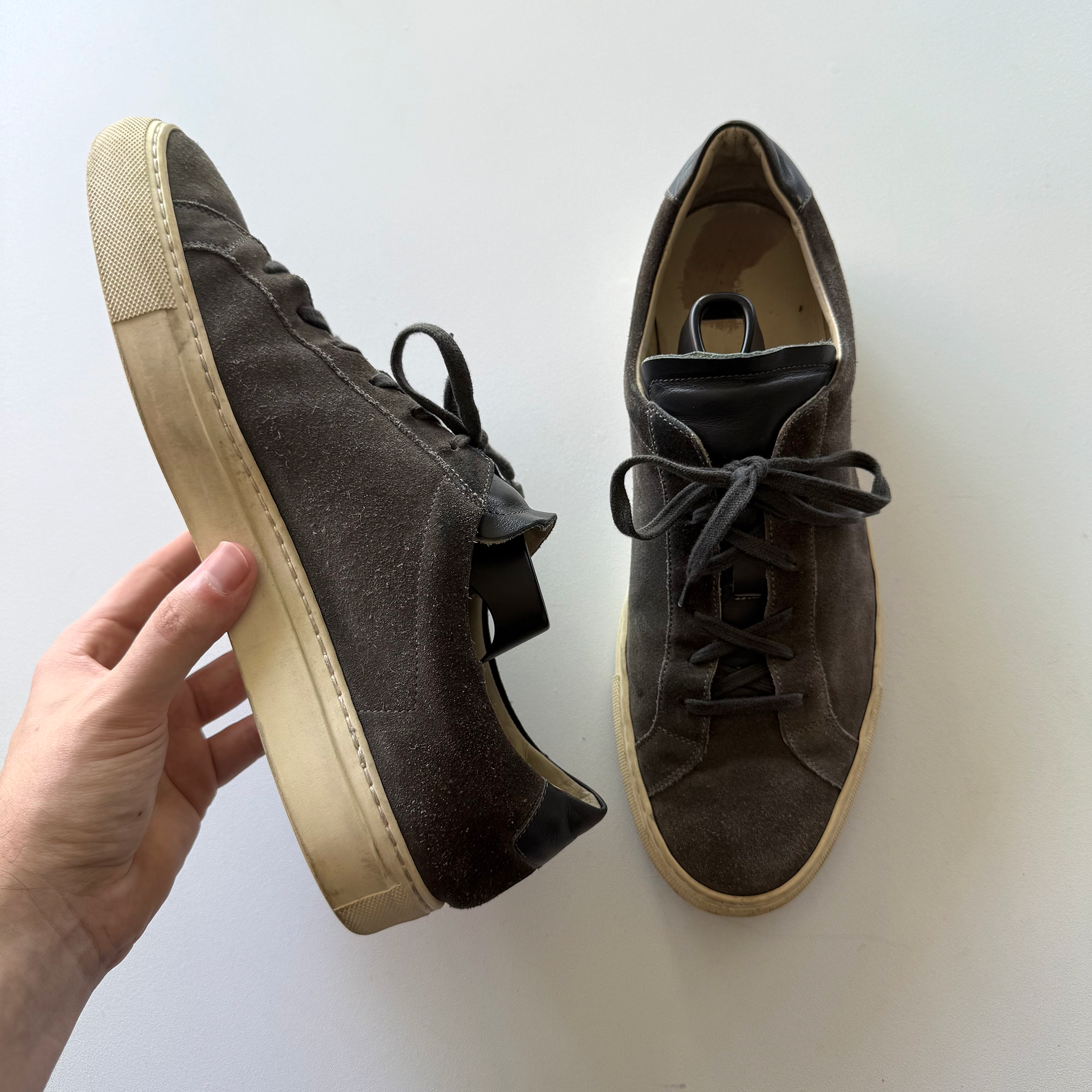 Common Projects Original Achilles Low Suede Sneakers (EU 42)