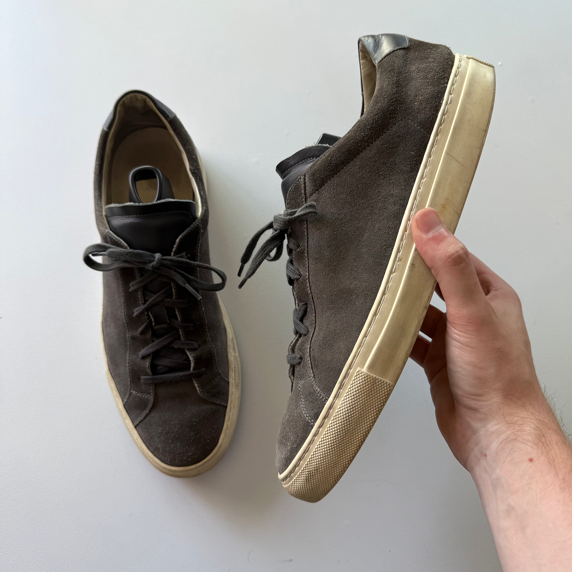 Common Projects Original Achilles Low Suede Sneakers (EU 42)