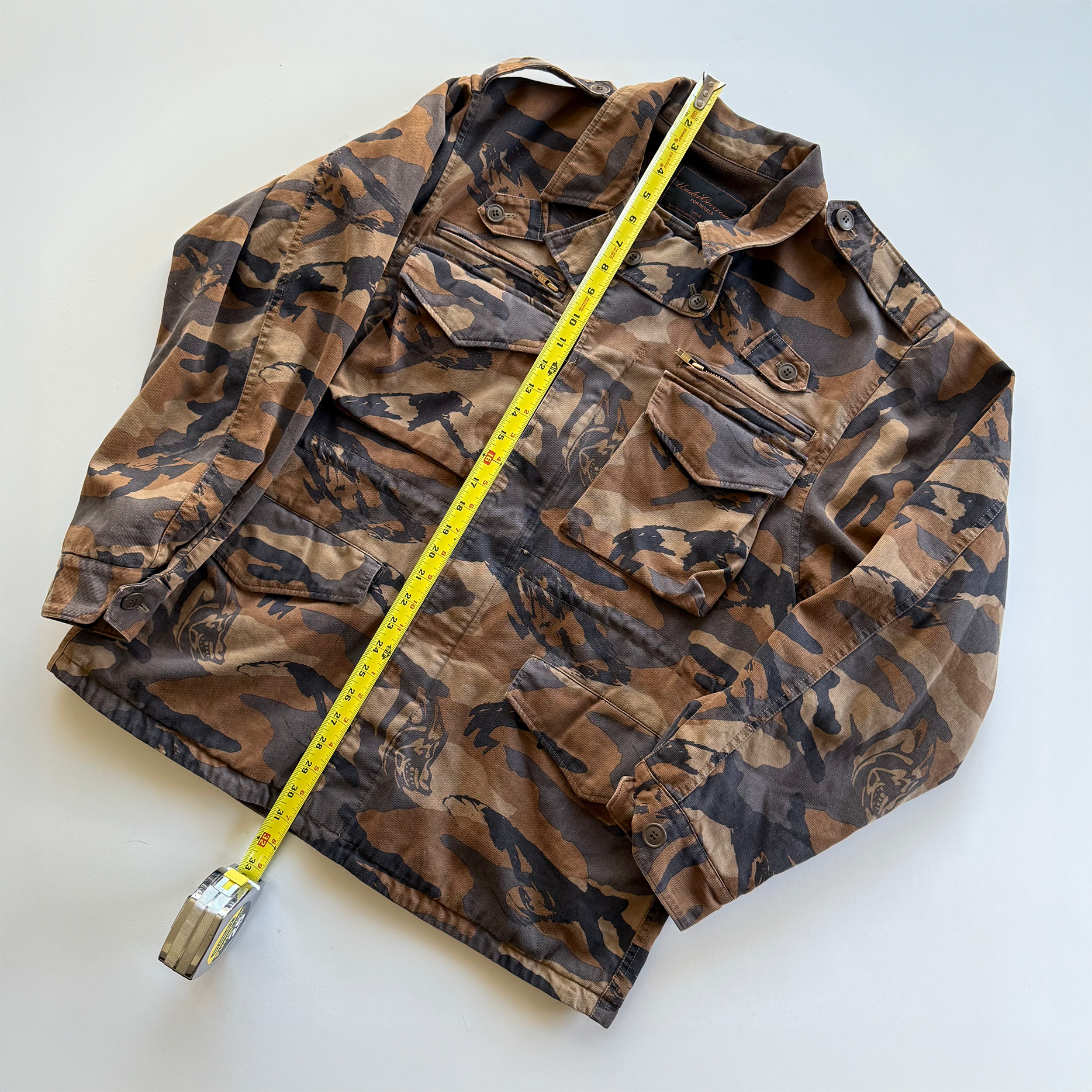 Undercover AW03 Paper Doll Bush Laden Camo Tactical Field Jacket