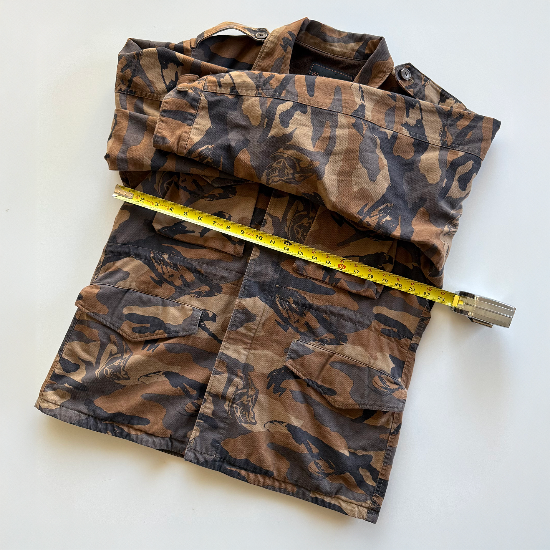 Undercover AW03 Paper Doll Bush Laden Camo Tactical Field Jacket