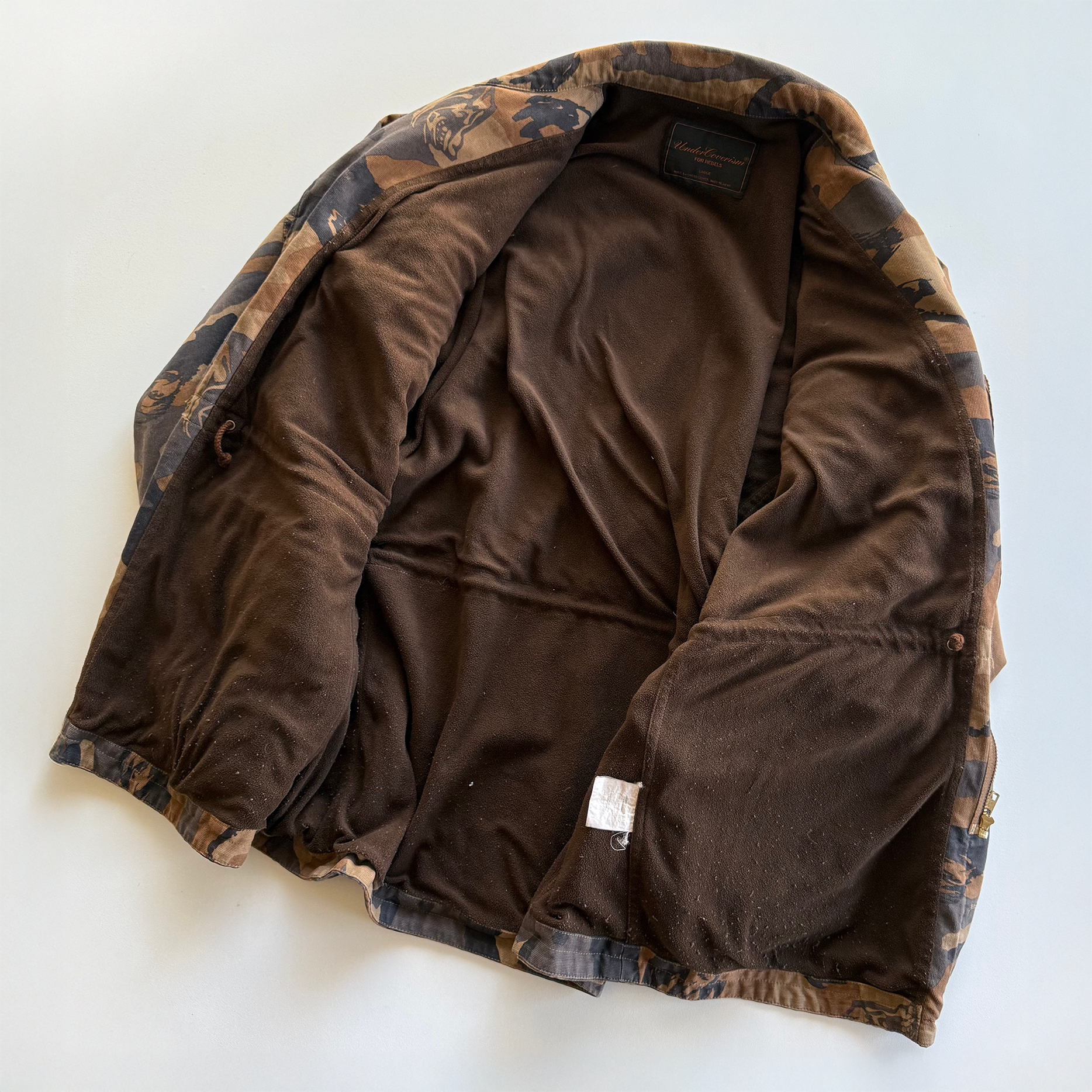 Undercover AW03 Paper Doll Bush Laden Camo Tactical Field Jacket