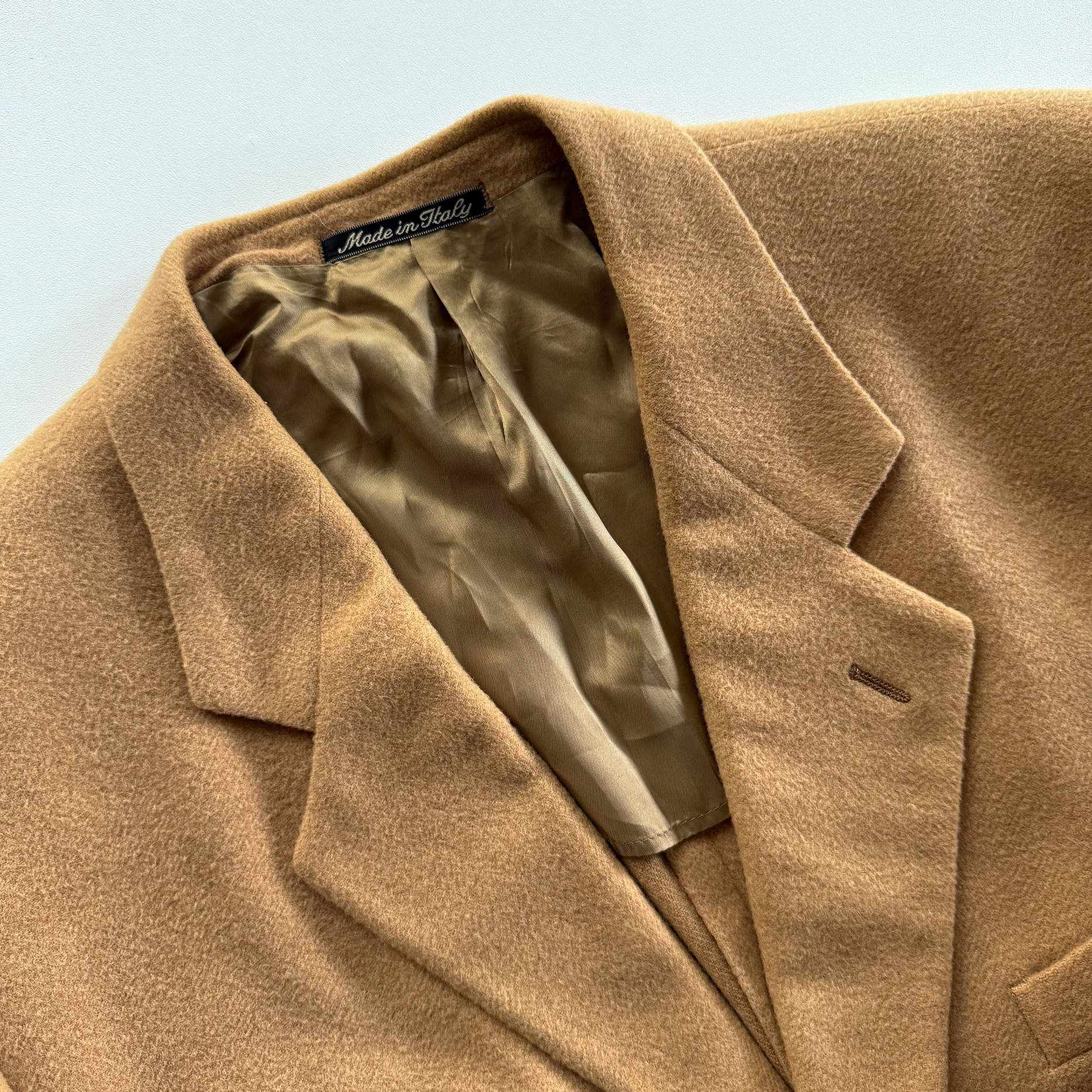 Vintage Giorgio Armani Camel Hair Blazer
